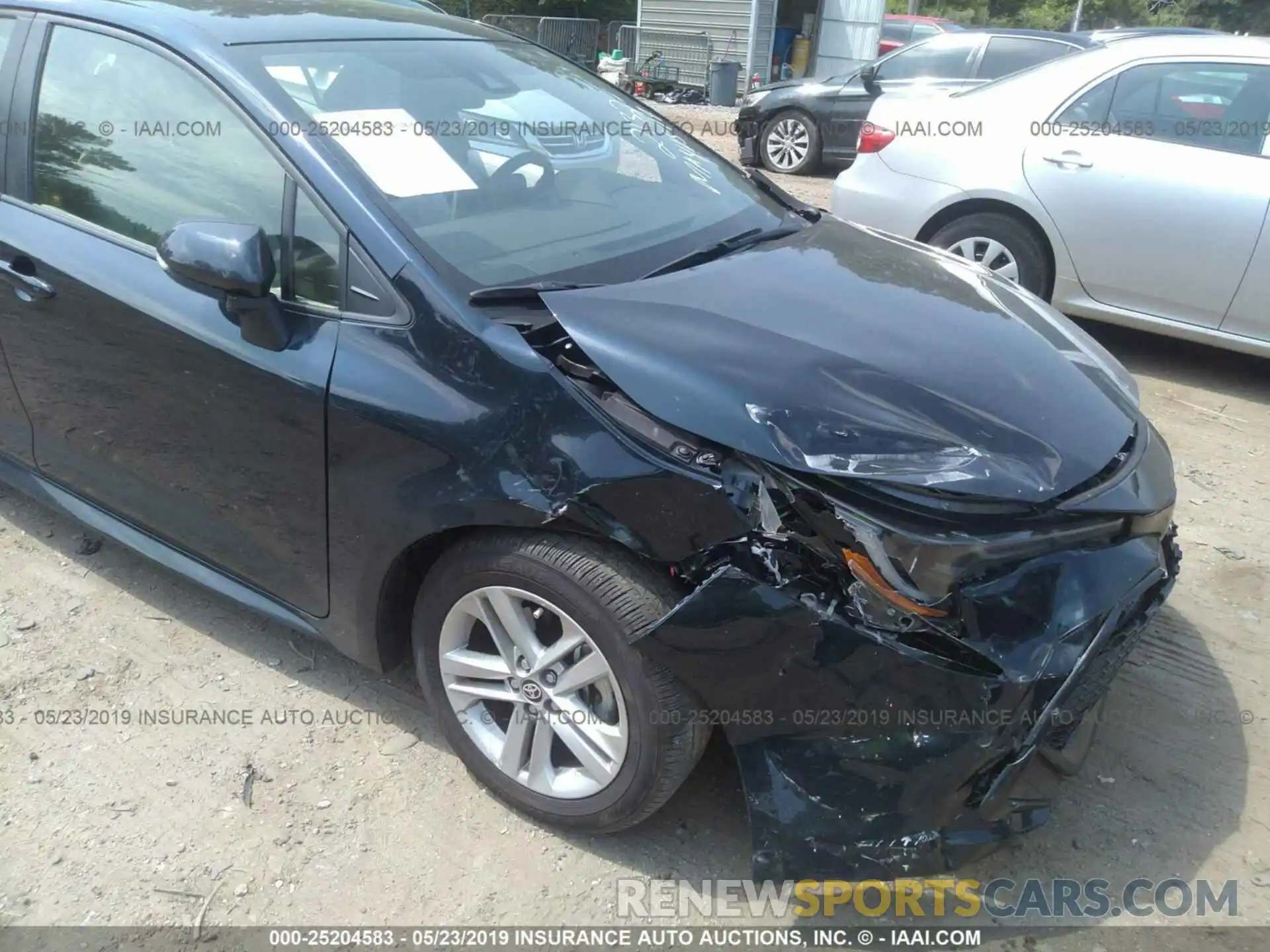 6 Photograph of a damaged car JTNK4RBE0K3032132 TOYOTA COROLLA 2019