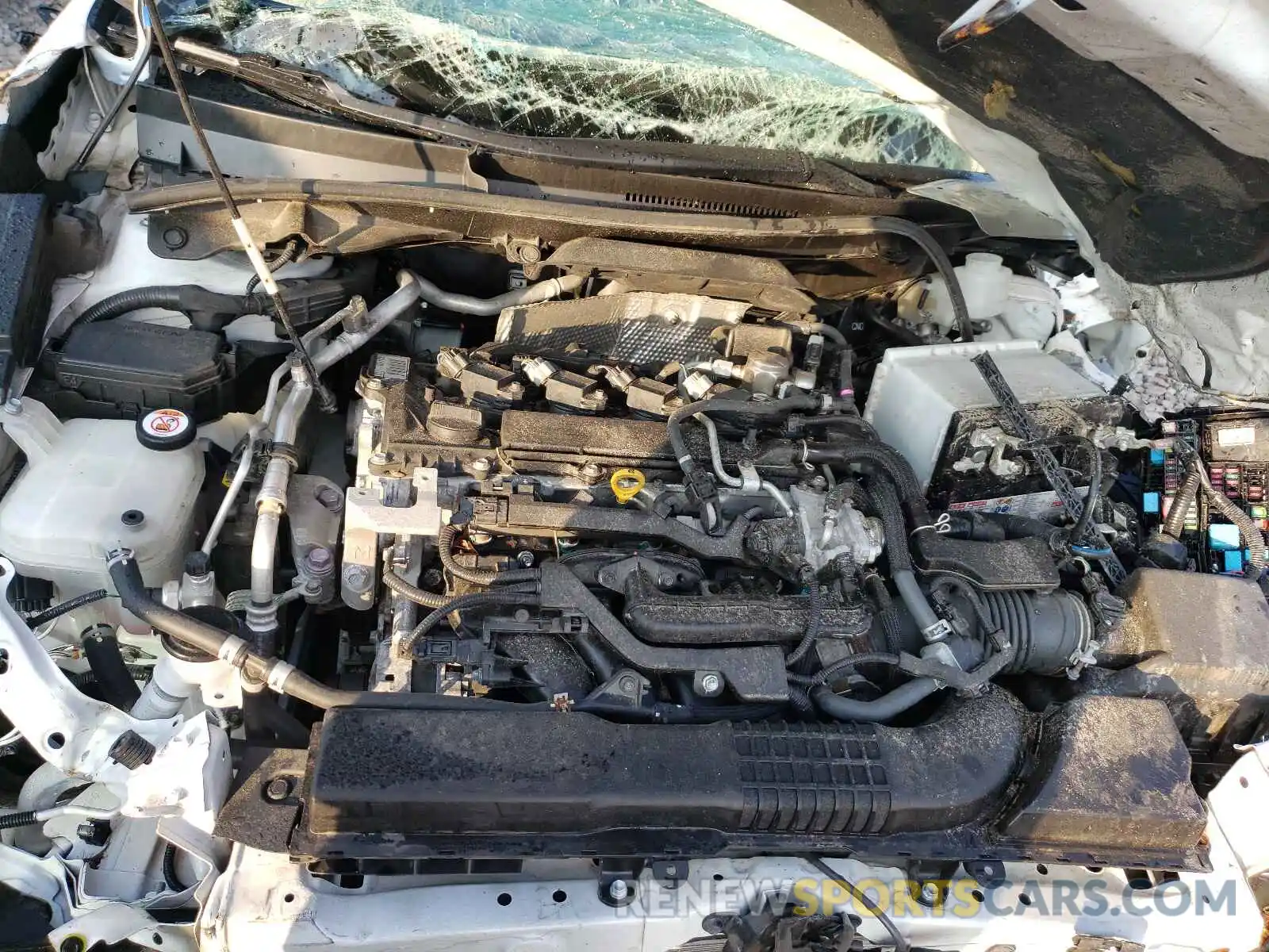 7 Photograph of a damaged car JTNK4RBE0K3040196 TOYOTA COROLLA 2019