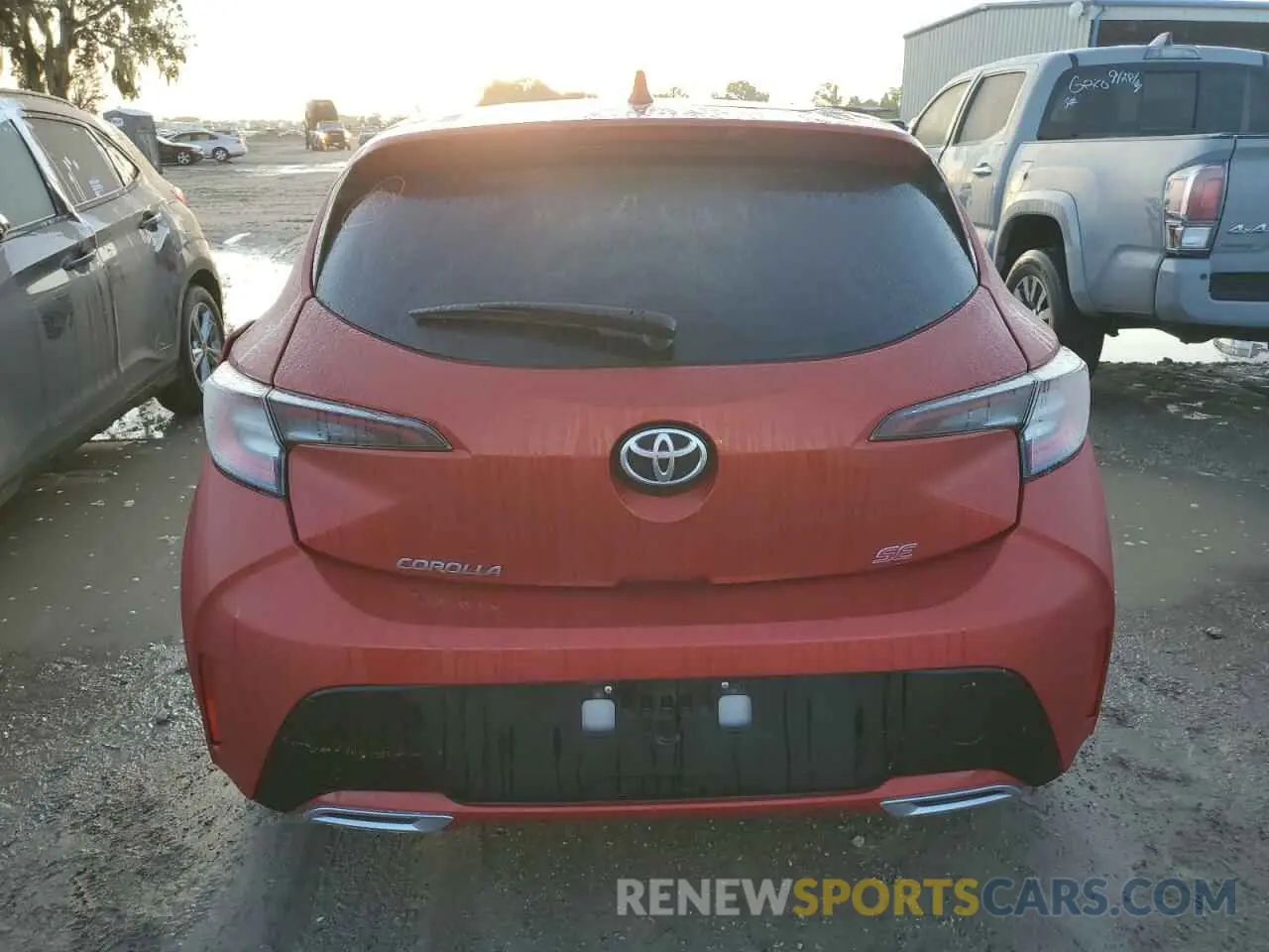 6 Photograph of a damaged car JTNK4RBE0K3049349 TOYOTA COROLLA 2019