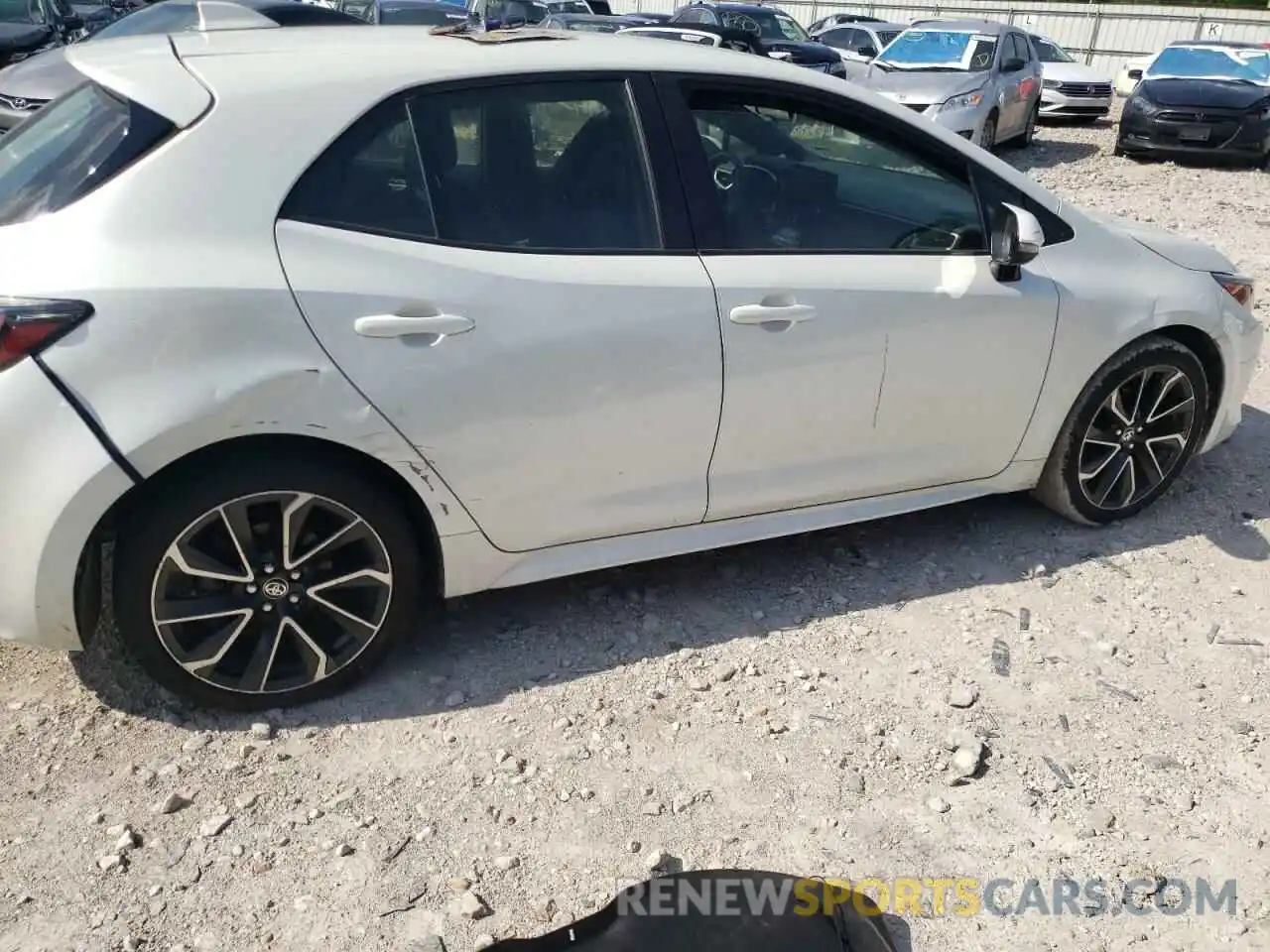 9 Photograph of a damaged car JTNK4RBE0K3056740 TOYOTA COROLLA 2019