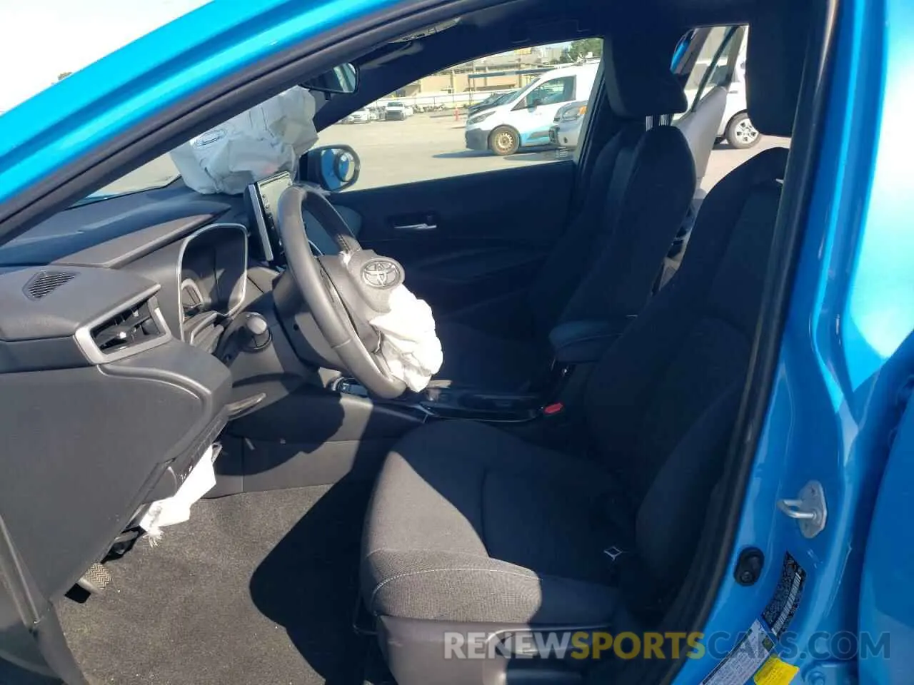 7 Photograph of a damaged car JTNK4RBE0K3059427 TOYOTA COROLLA 2019