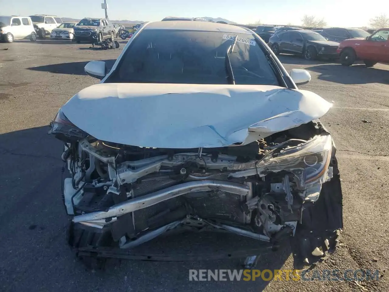 5 Photograph of a damaged car JTNK4RBE0K3060819 TOYOTA COROLLA 2019