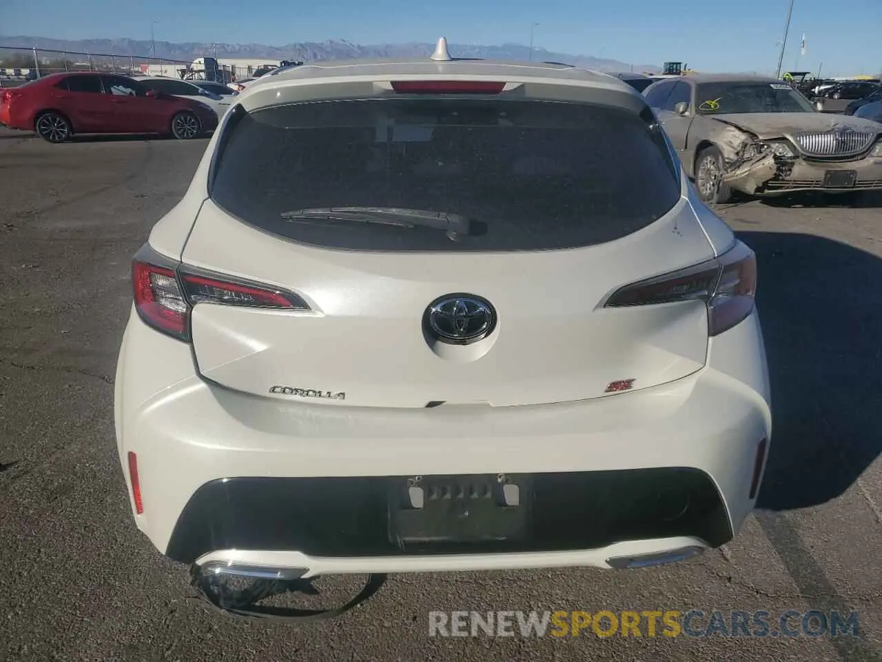 6 Photograph of a damaged car JTNK4RBE0K3060819 TOYOTA COROLLA 2019