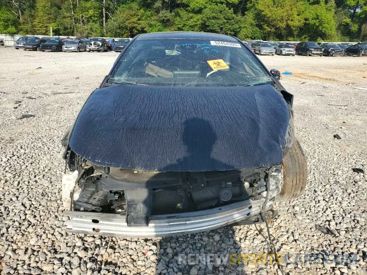 5 Photograph of a damaged car JTNK4RBE0K3067060 TOYOTA COROLLA 2019