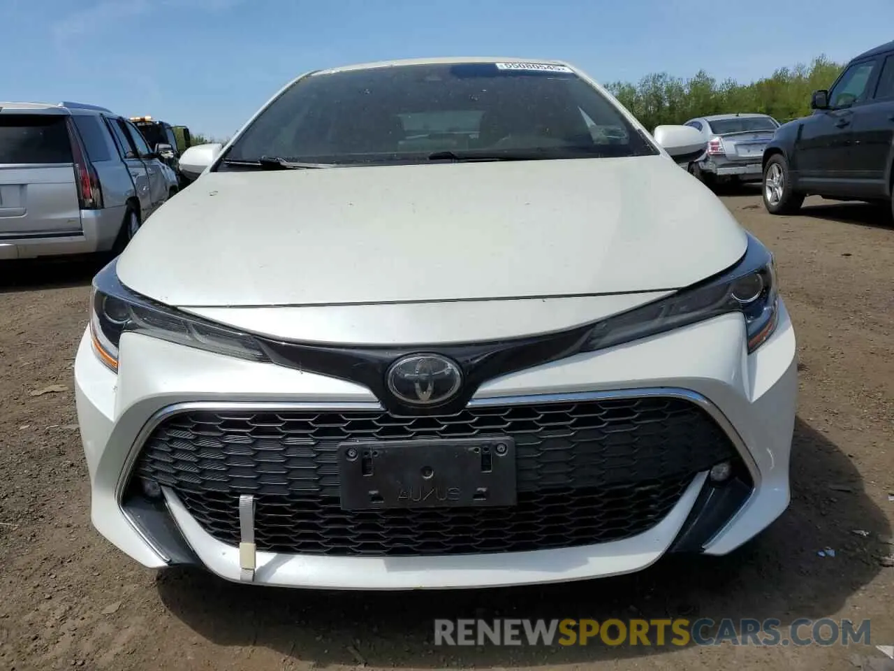 5 Photograph of a damaged car JTNK4RBE1K3002833 TOYOTA COROLLA 2019