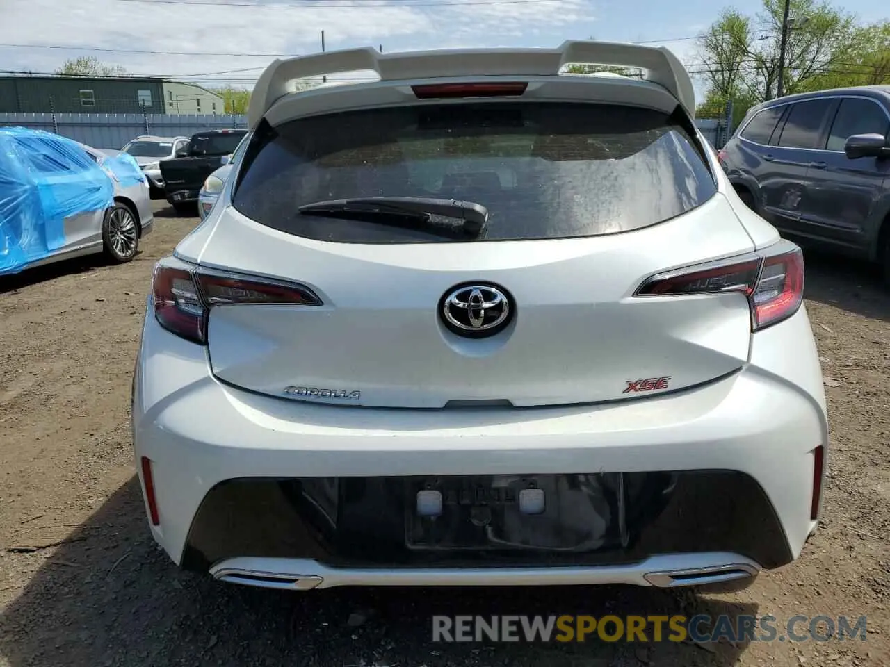 6 Photograph of a damaged car JTNK4RBE1K3002833 TOYOTA COROLLA 2019