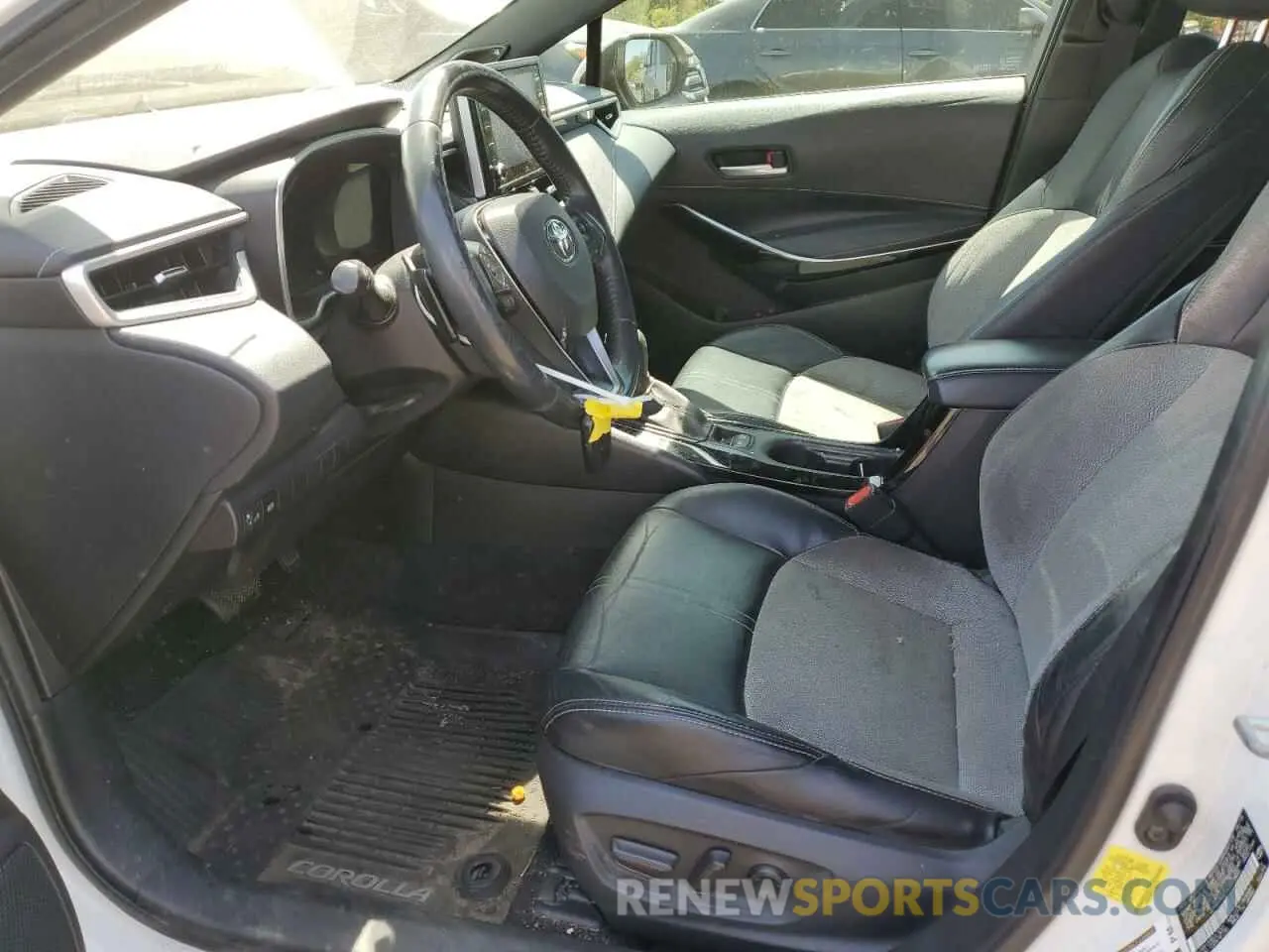 7 Photograph of a damaged car JTNK4RBE1K3002833 TOYOTA COROLLA 2019