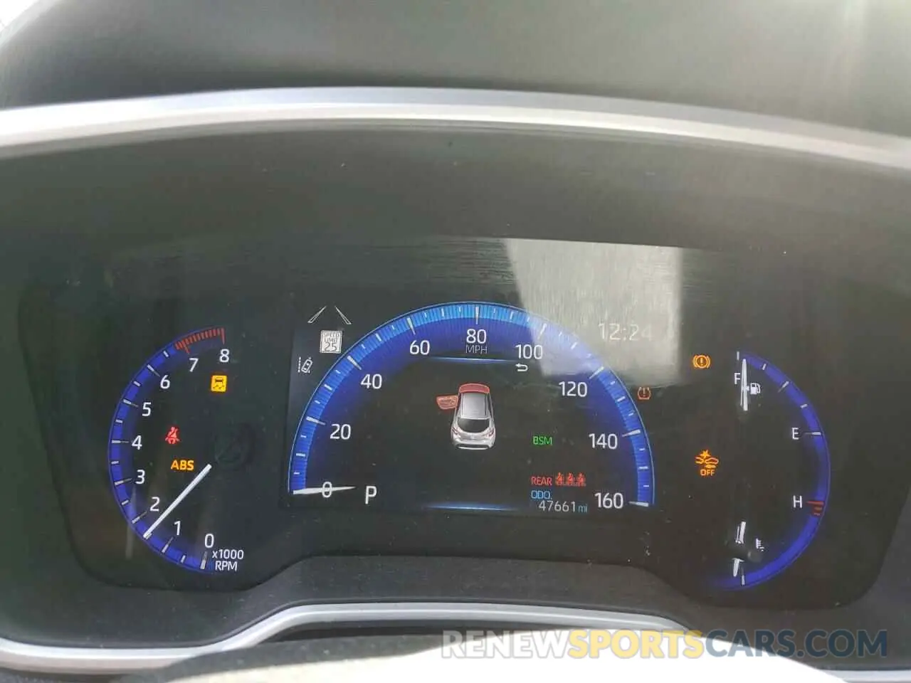 9 Photograph of a damaged car JTNK4RBE1K3002833 TOYOTA COROLLA 2019