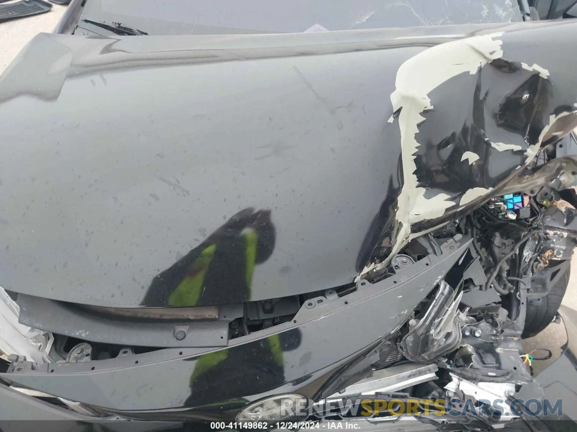 10 Photograph of a damaged car JTNK4RBE1K3004680 TOYOTA COROLLA 2019