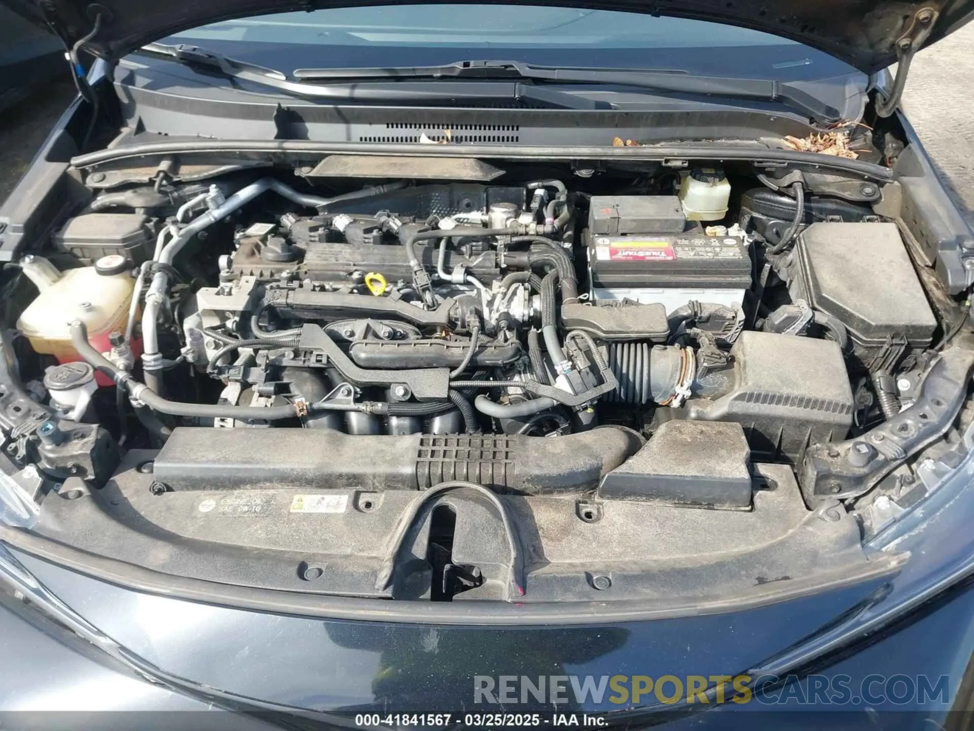 10 Photograph of a damaged car JTNK4RBE1K3009698 TOYOTA COROLLA 2019
