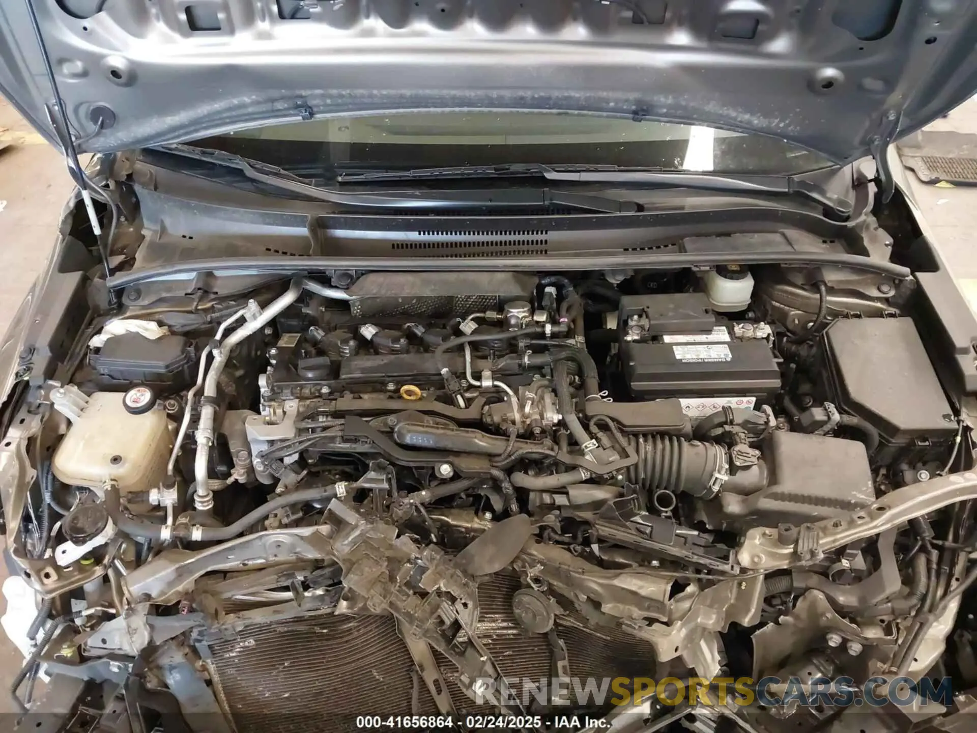 10 Photograph of a damaged car JTNK4RBE1K3011063 TOYOTA COROLLA 2019