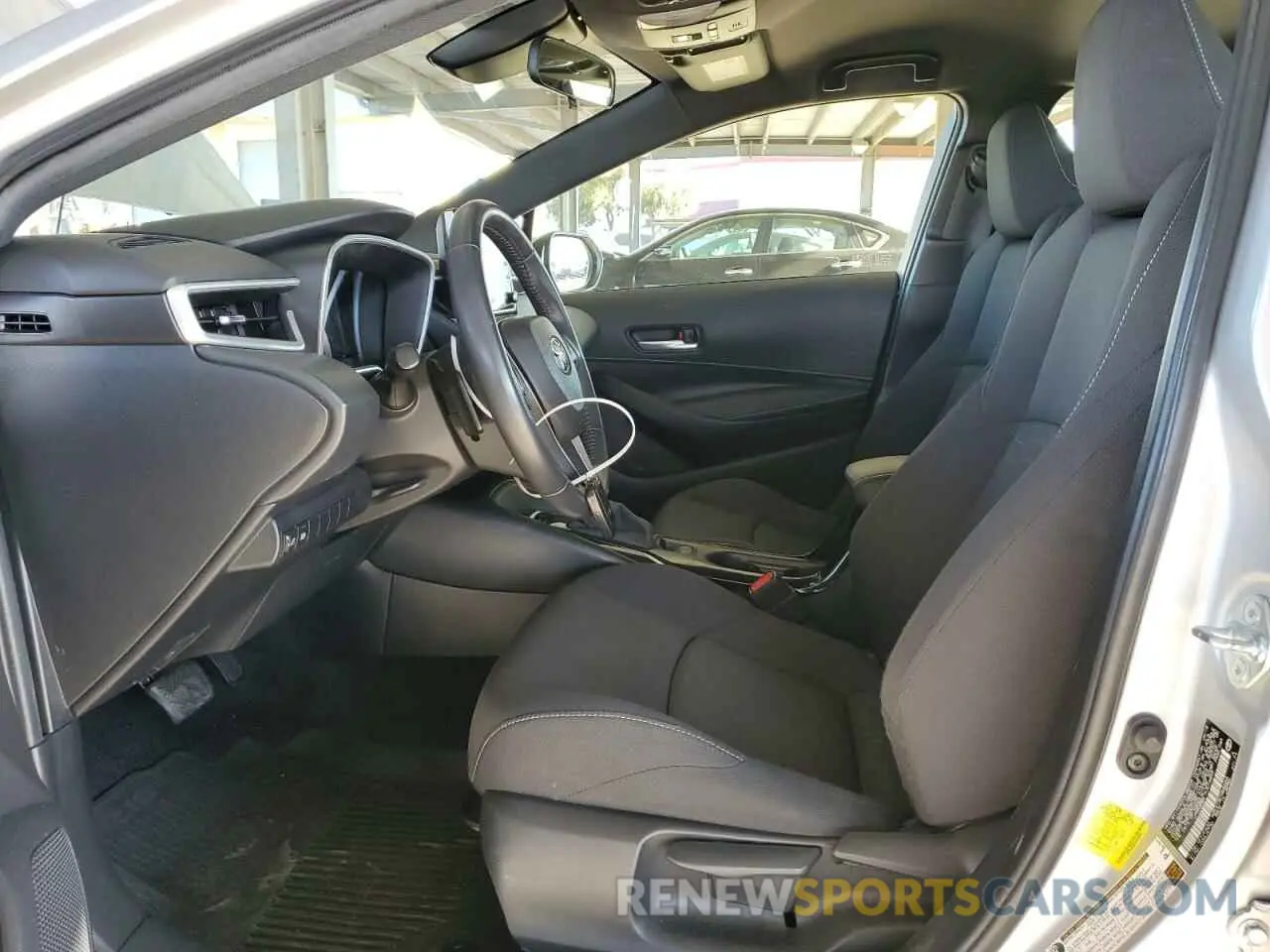 7 Photograph of a damaged car JTNK4RBE1K3018899 TOYOTA COROLLA 2019