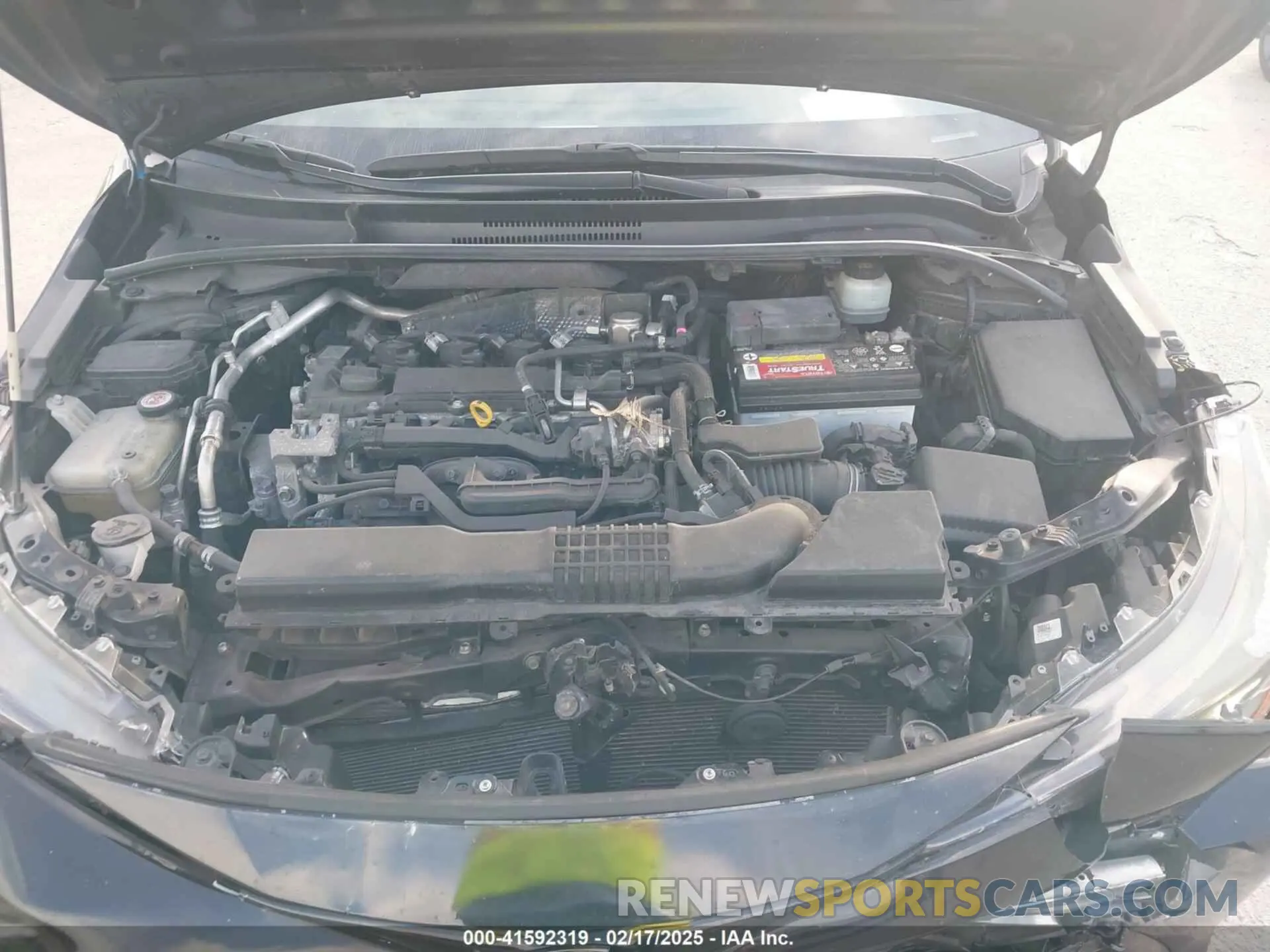 10 Photograph of a damaged car JTNK4RBE1K3027554 TOYOTA COROLLA 2019