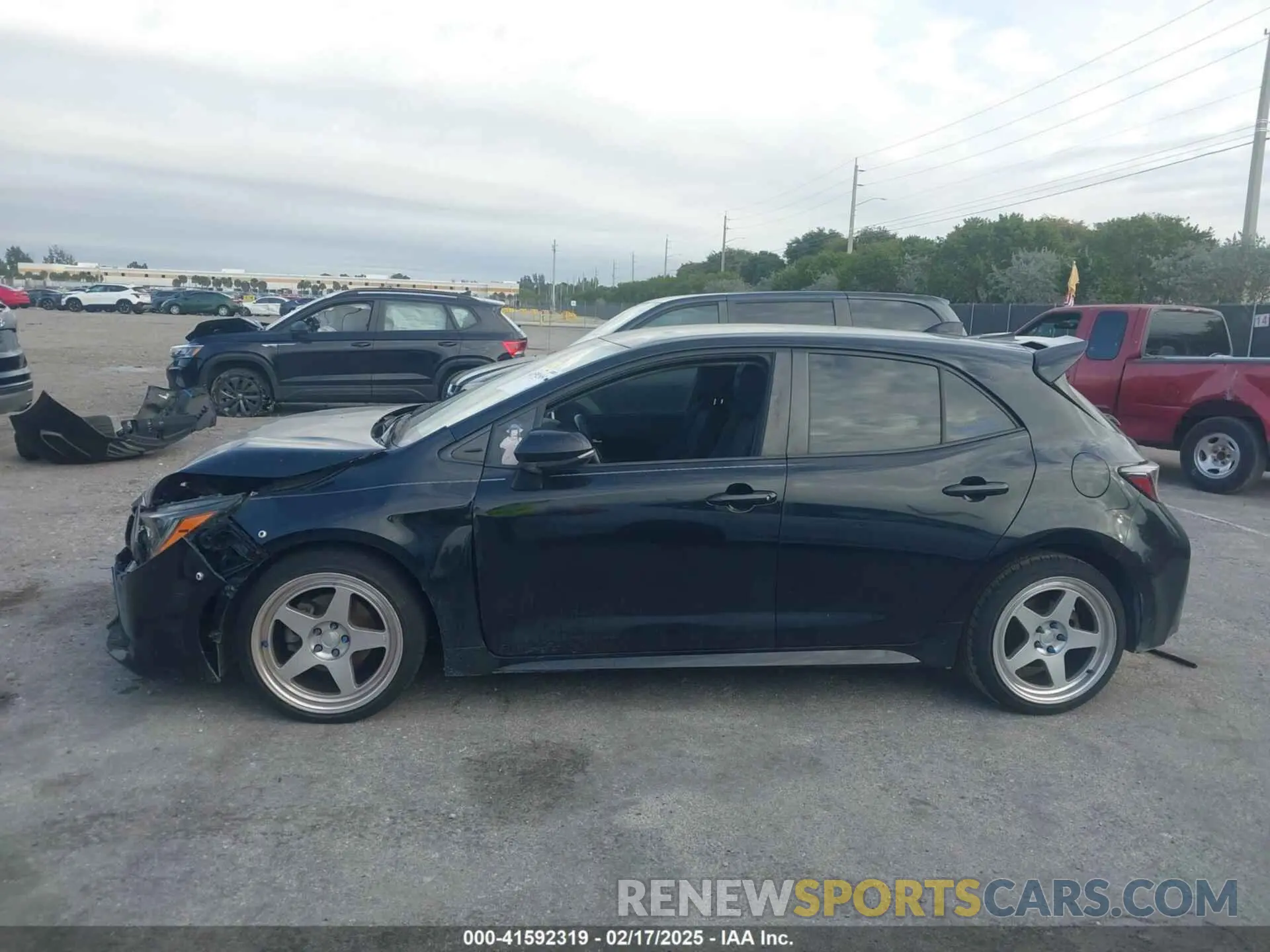 15 Photograph of a damaged car JTNK4RBE1K3027554 TOYOTA COROLLA 2019