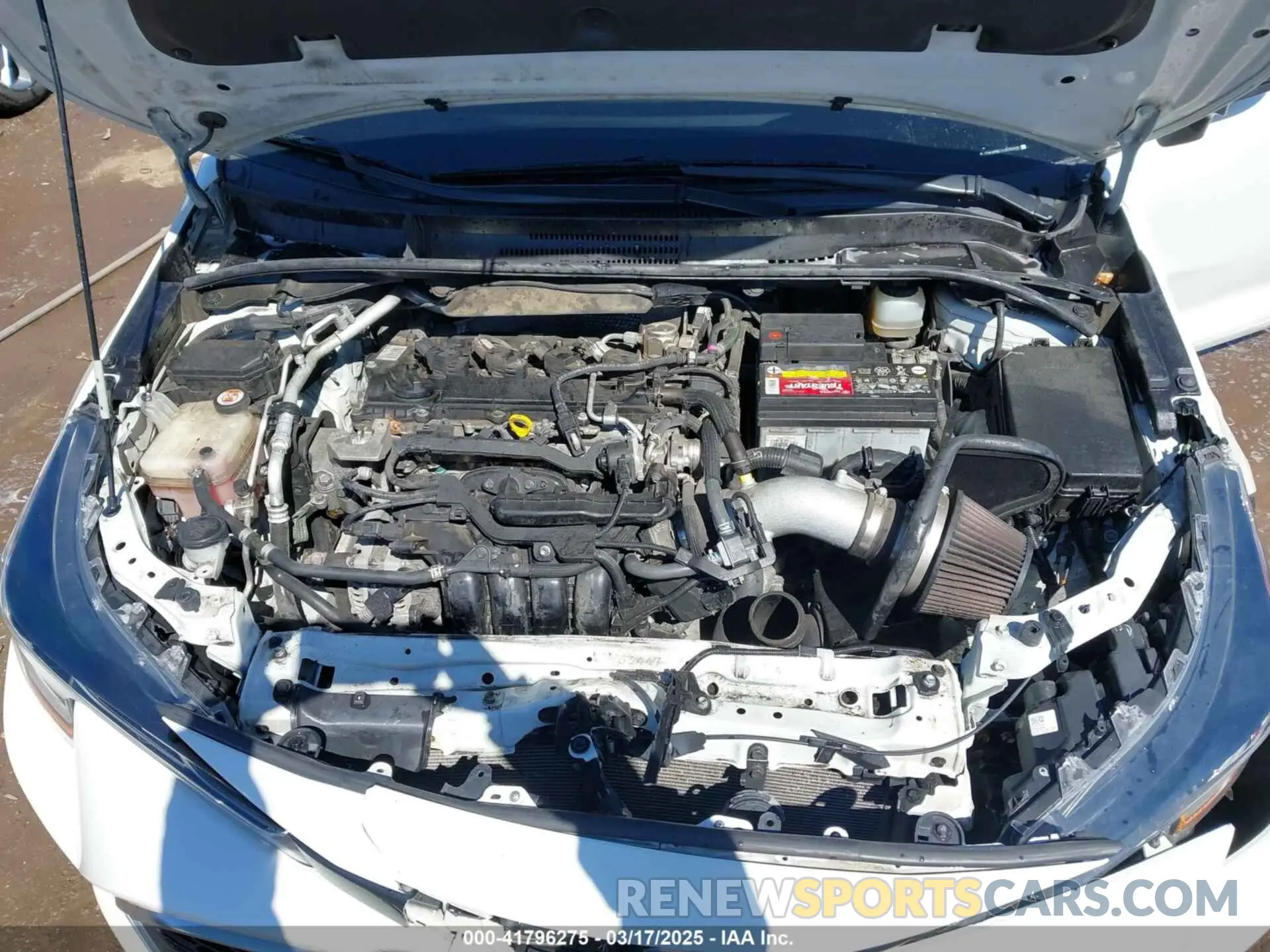 10 Photograph of a damaged car JTNK4RBE1K3030695 TOYOTA COROLLA 2019