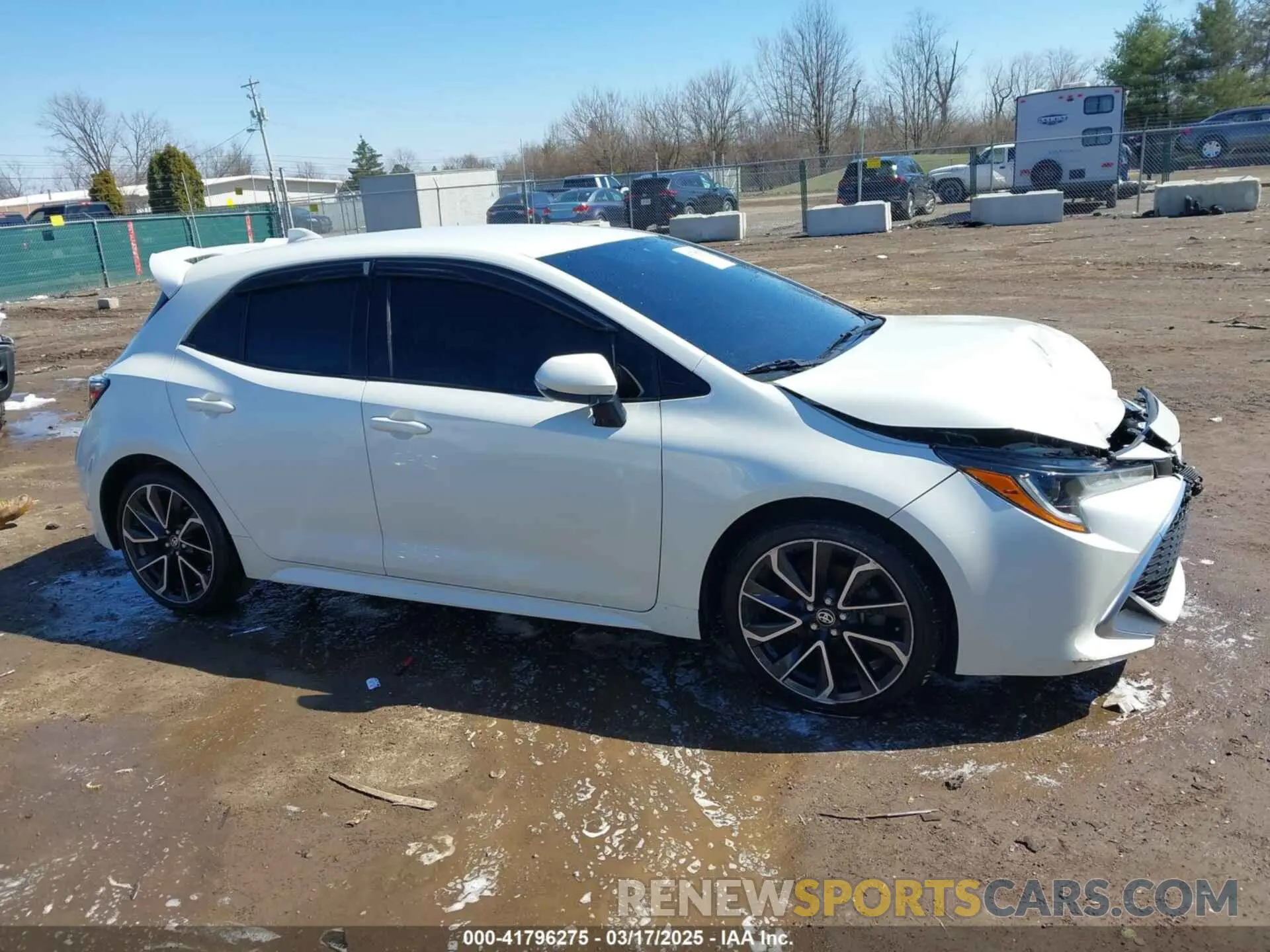 13 Photograph of a damaged car JTNK4RBE1K3030695 TOYOTA COROLLA 2019