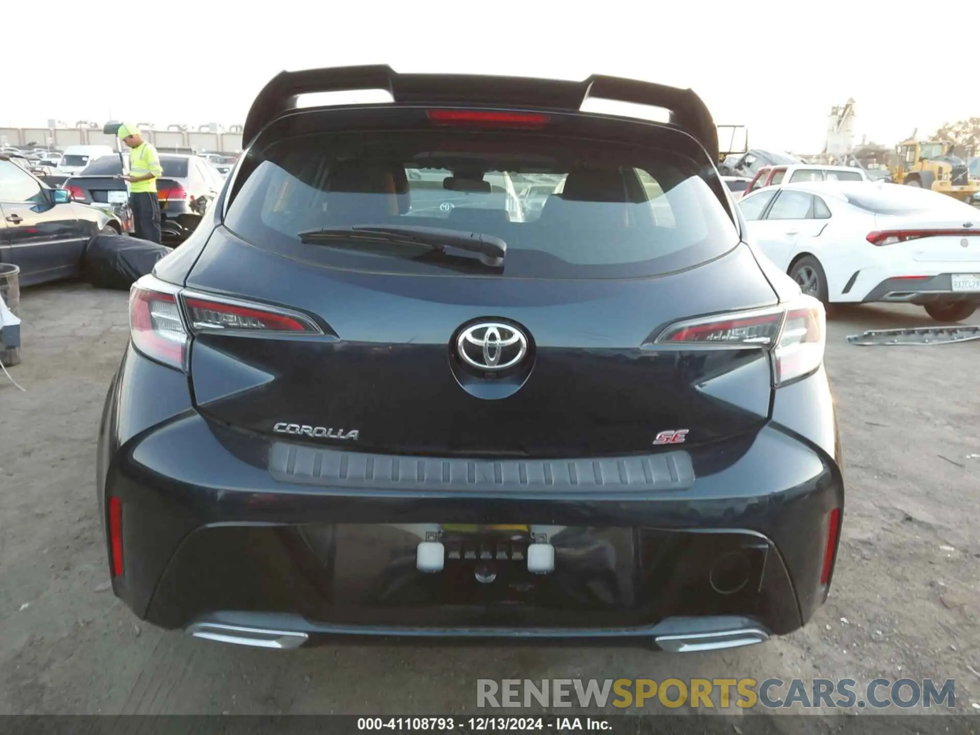 16 Photograph of a damaged car JTNK4RBE1K3035377 TOYOTA COROLLA 2019