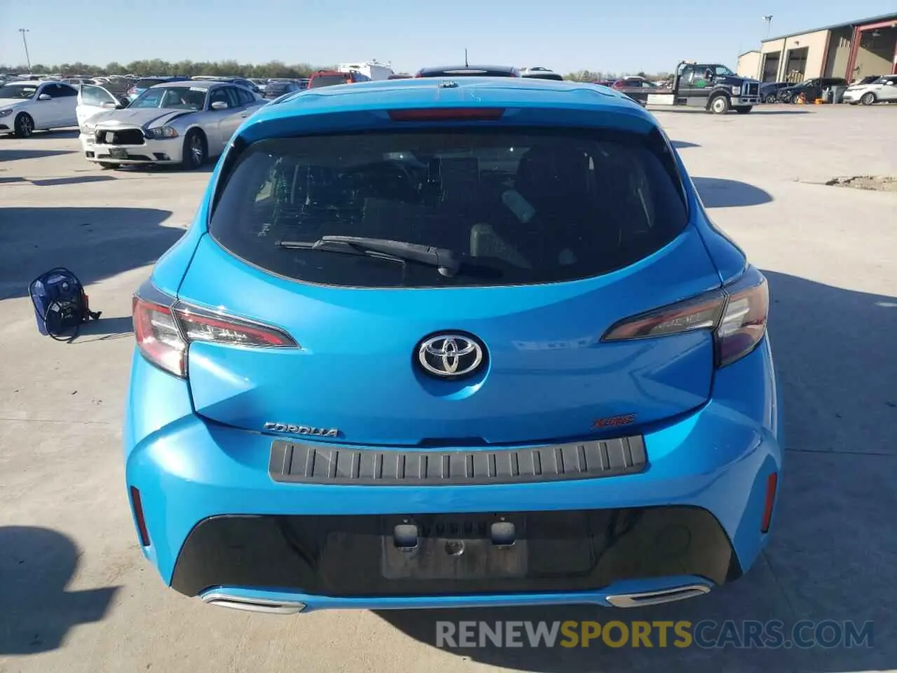 6 Photograph of a damaged car JTNK4RBE1K3035704 TOYOTA COROLLA 2019