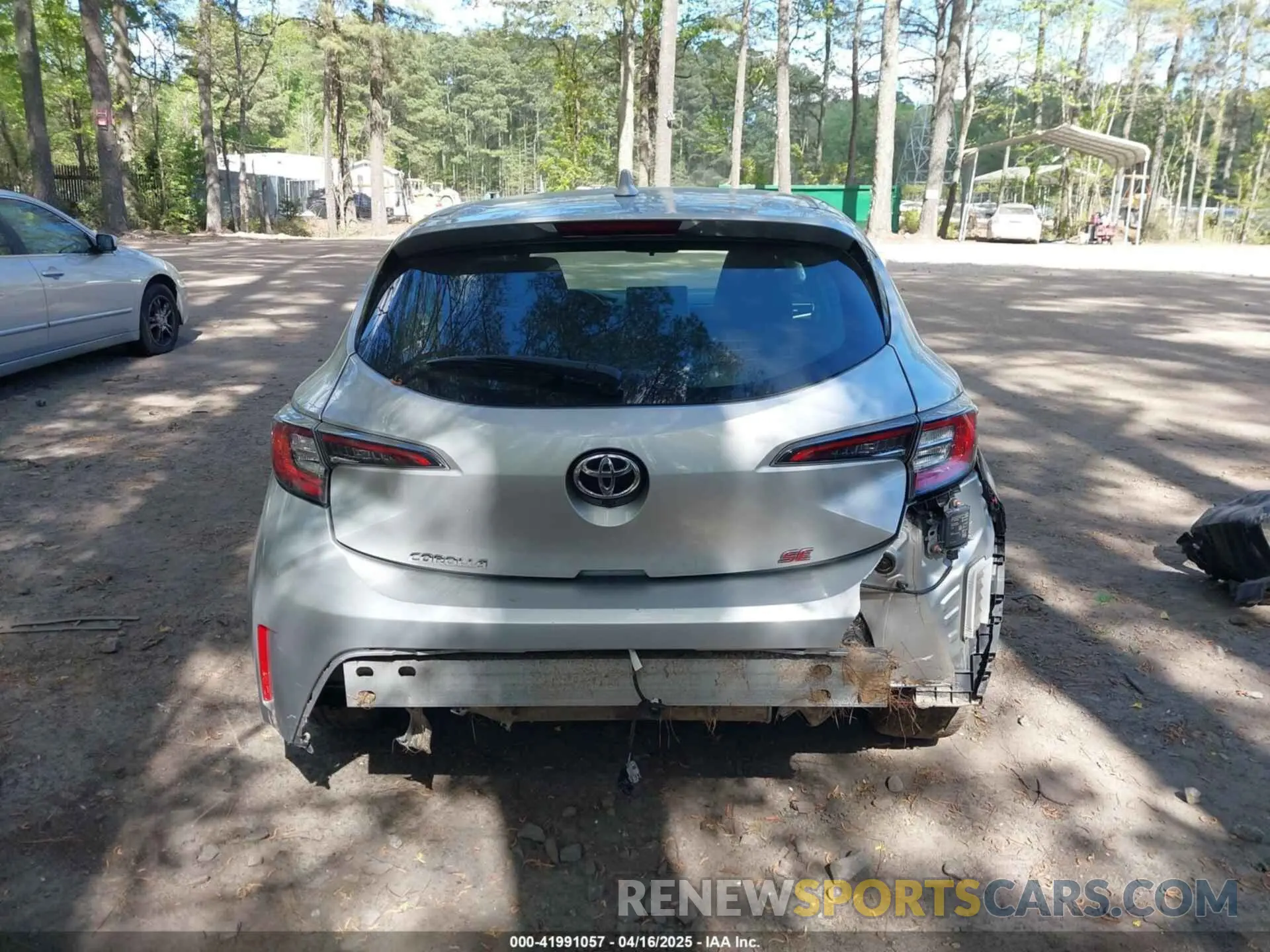 16 Photograph of a damaged car JTNK4RBE1K3038151 TOYOTA COROLLA 2019
