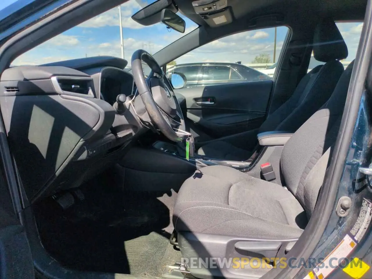 7 Photograph of a damaged car JTNK4RBE1K3052843 TOYOTA COROLLA 2019