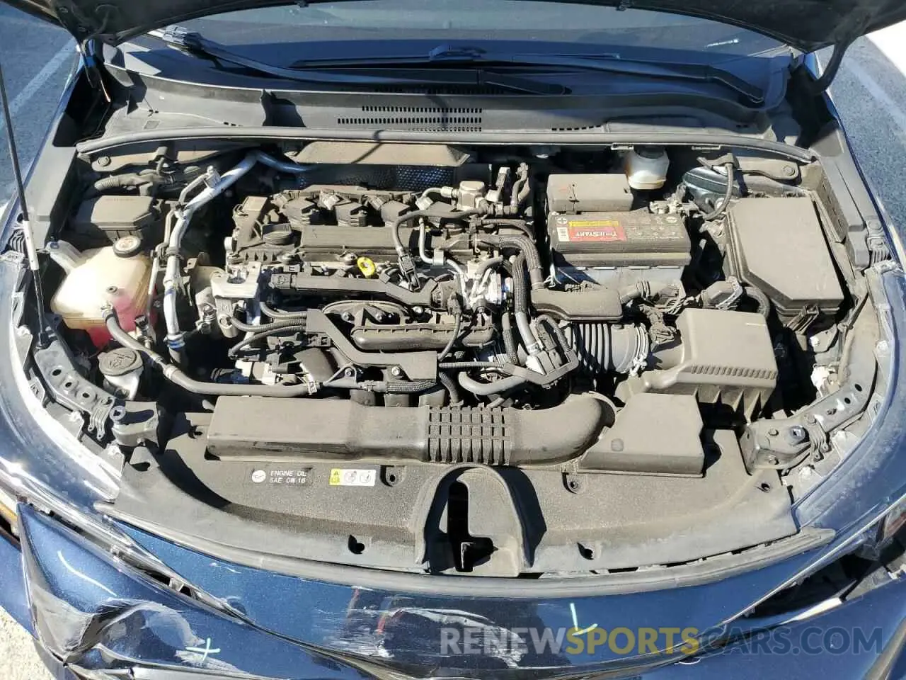 11 Photograph of a damaged car JTNK4RBE1K3057394 TOYOTA COROLLA 2019