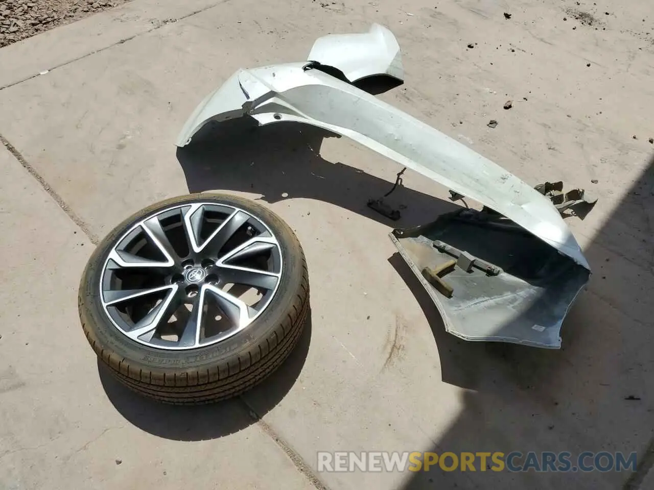 12 Photograph of a damaged car JTNK4RBE1K3067021 TOYOTA COROLLA 2019
