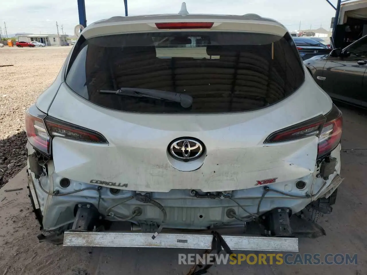 6 Photograph of a damaged car JTNK4RBE1K3067021 TOYOTA COROLLA 2019