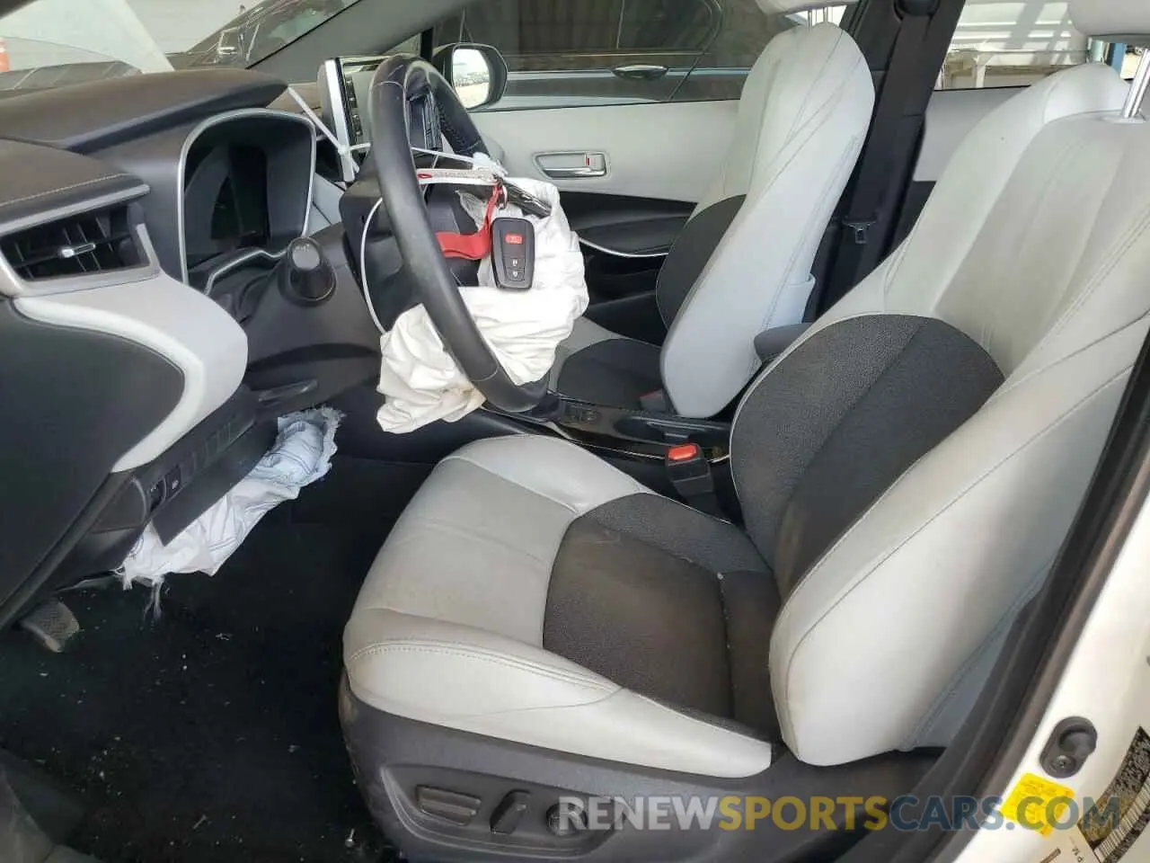 7 Photograph of a damaged car JTNK4RBE1K3067021 TOYOTA COROLLA 2019