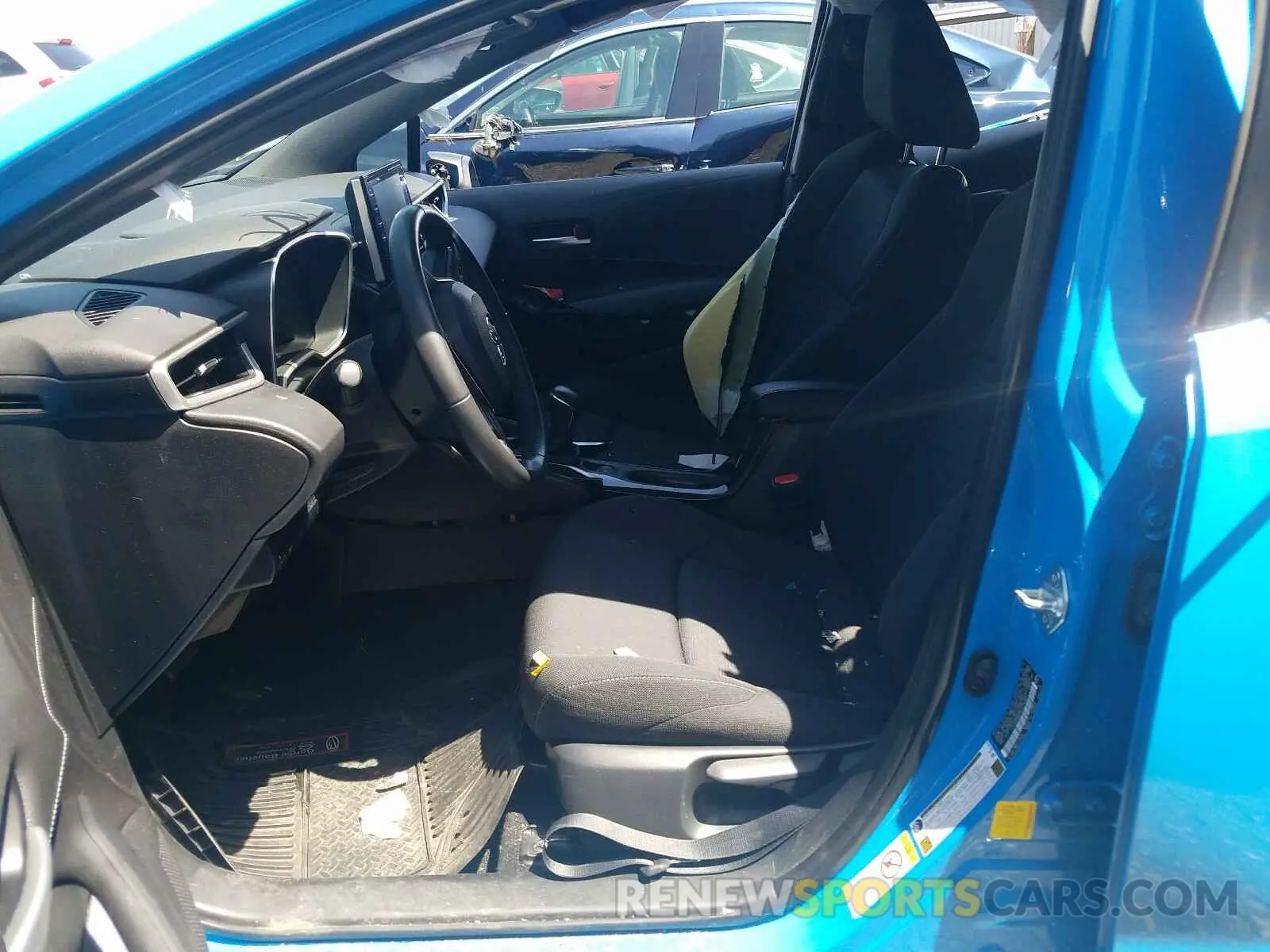 5 Photograph of a damaged car JTNK4RBE2K3014358 TOYOTA COROLLA 2019