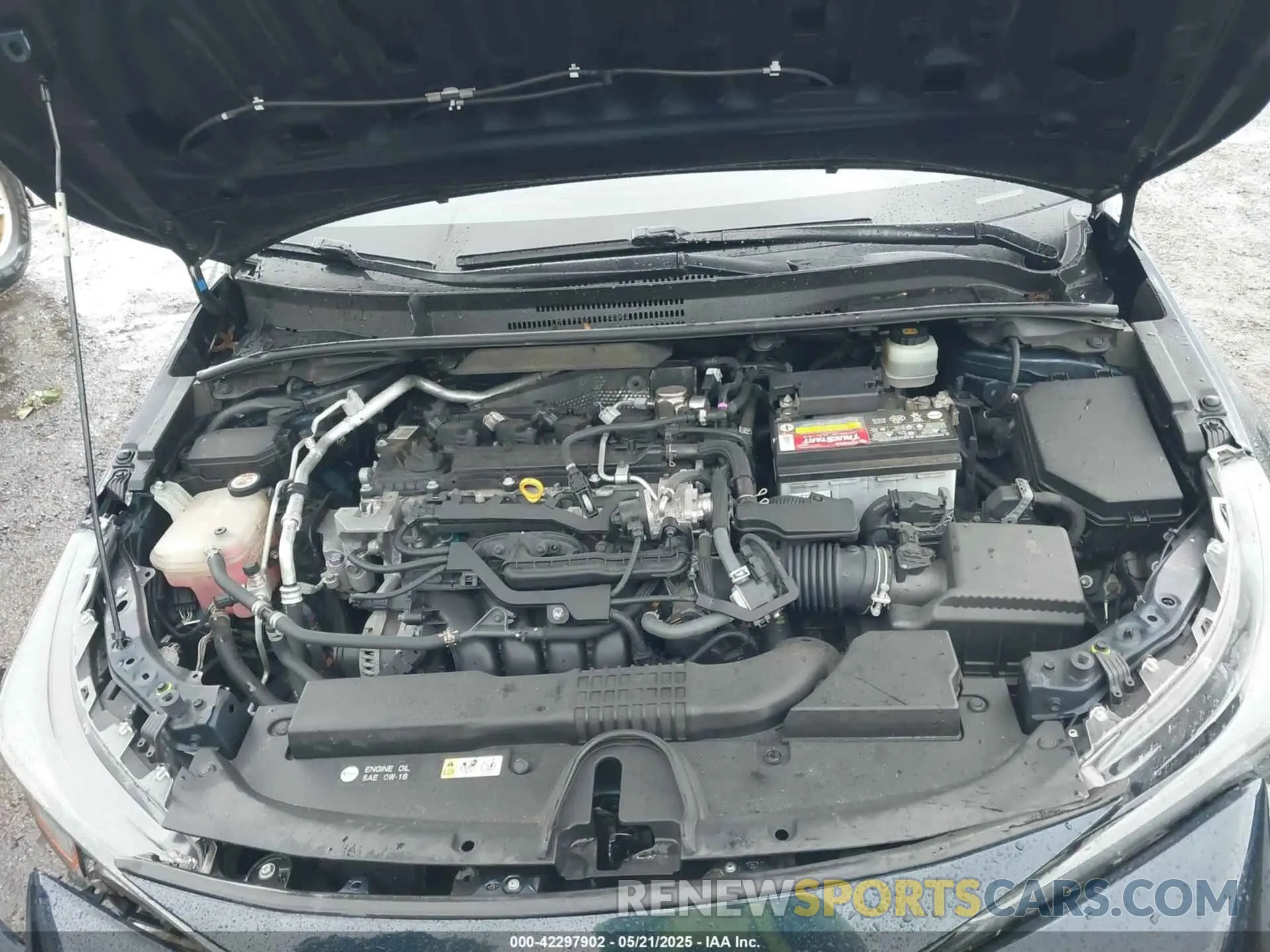 10 Photograph of a damaged car JTNK4RBE2K3049966 TOYOTA COROLLA 2019