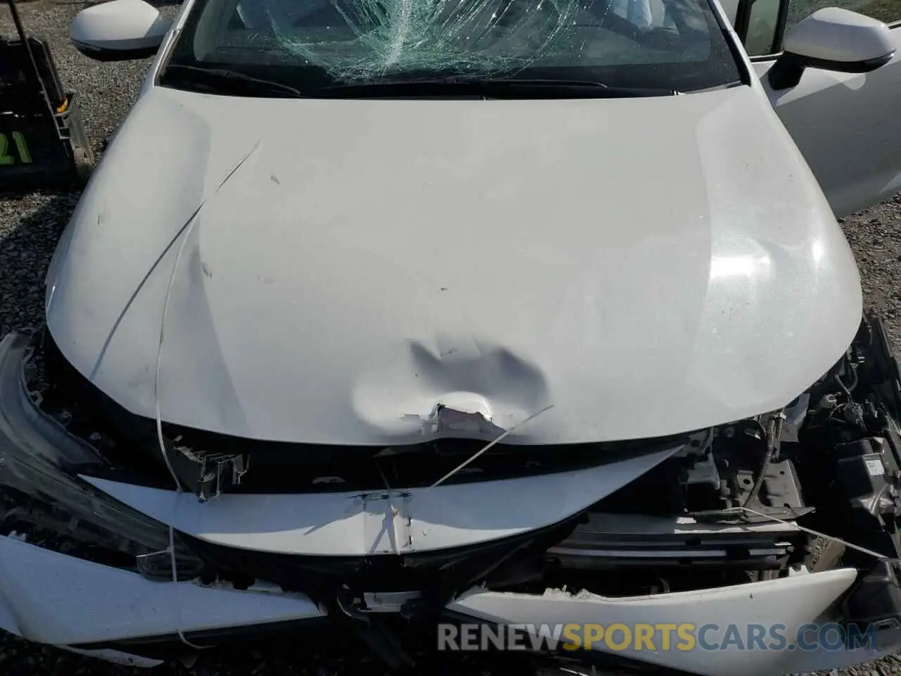 11 Photograph of a damaged car JTNK4RBE2K3053158 TOYOTA COROLLA 2019