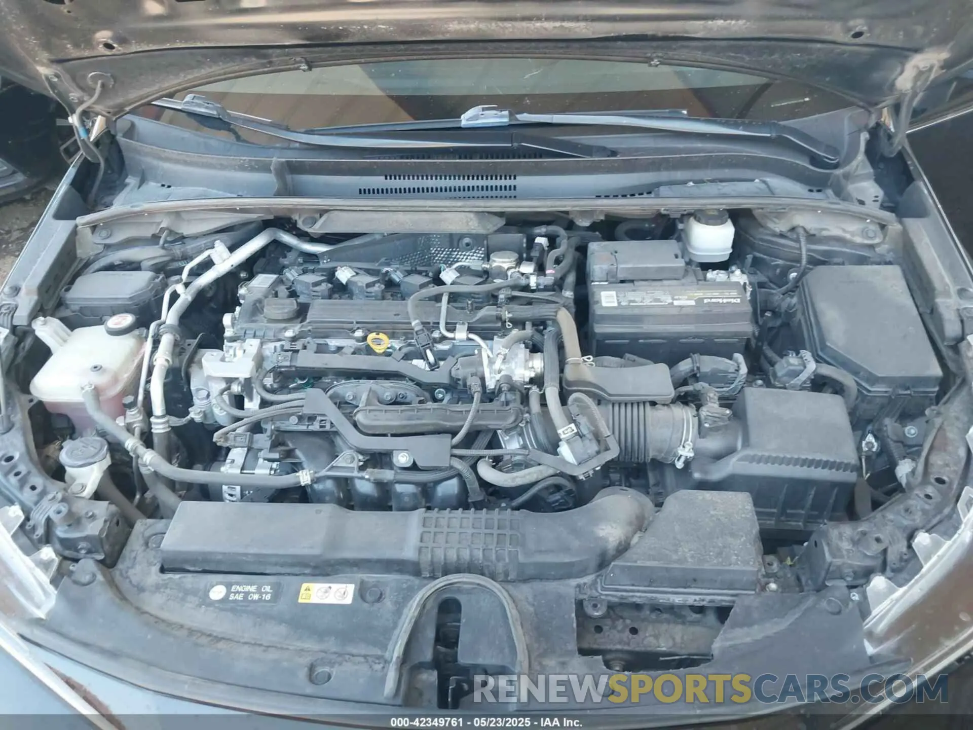10 Photograph of a damaged car JTNK4RBE2K3060434 TOYOTA COROLLA 2019