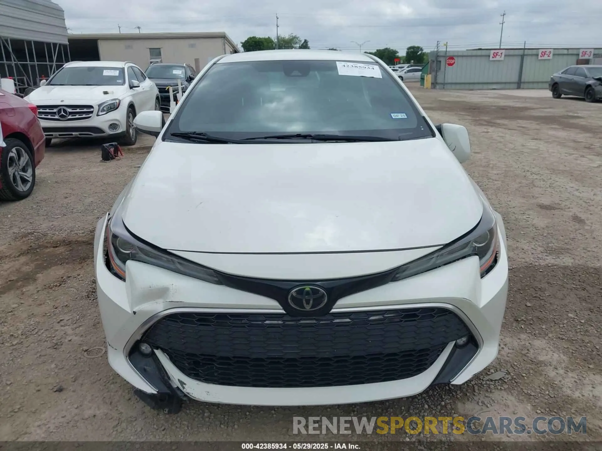 12 Photograph of a damaged car JTNK4RBE2K3067626 TOYOTA COROLLA 2019