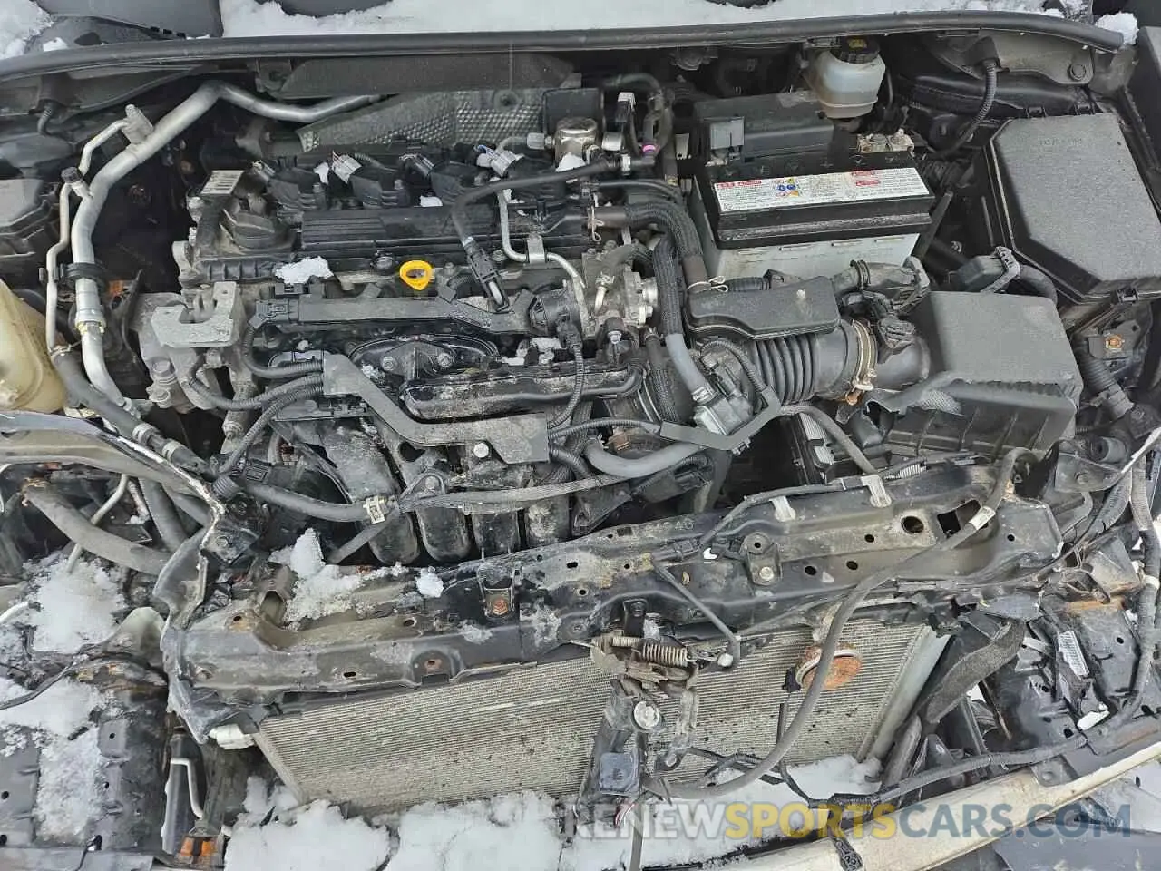 11 Photograph of a damaged car JTNK4RBE3K3002817 TOYOTA COROLLA 2019