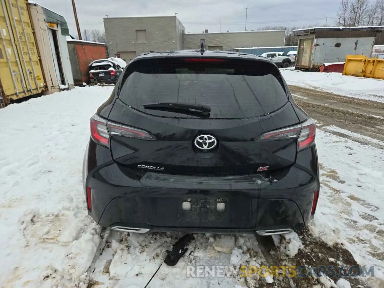 6 Photograph of a damaged car JTNK4RBE3K3002817 TOYOTA COROLLA 2019