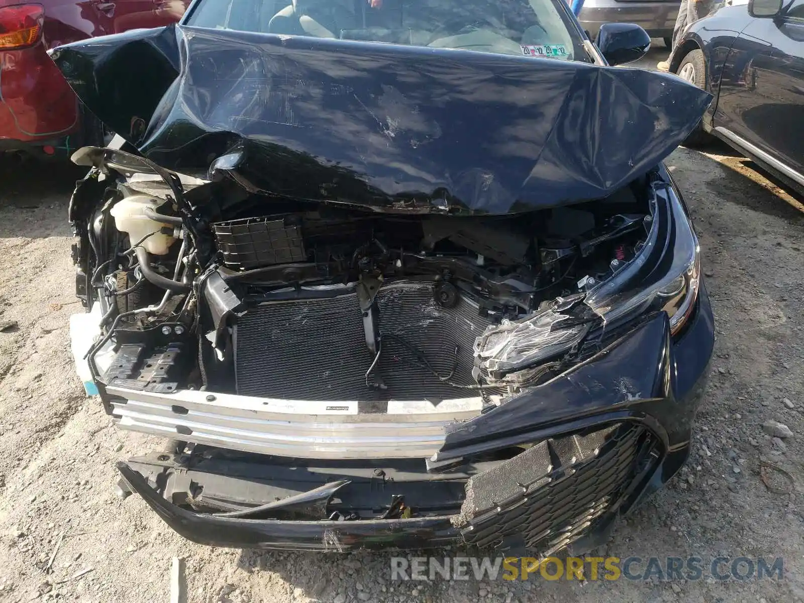 7 Photograph of a damaged car JTNK4RBE3K3010092 TOYOTA COROLLA 2019