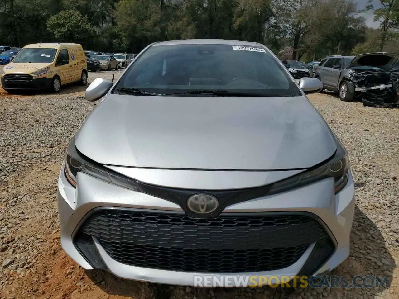 5 Photograph of a damaged car JTNK4RBE3K3014529 TOYOTA COROLLA 2019