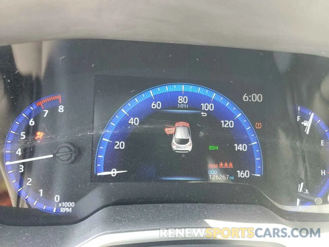 9 Photograph of a damaged car JTNK4RBE3K3017642 TOYOTA COROLLA 2019