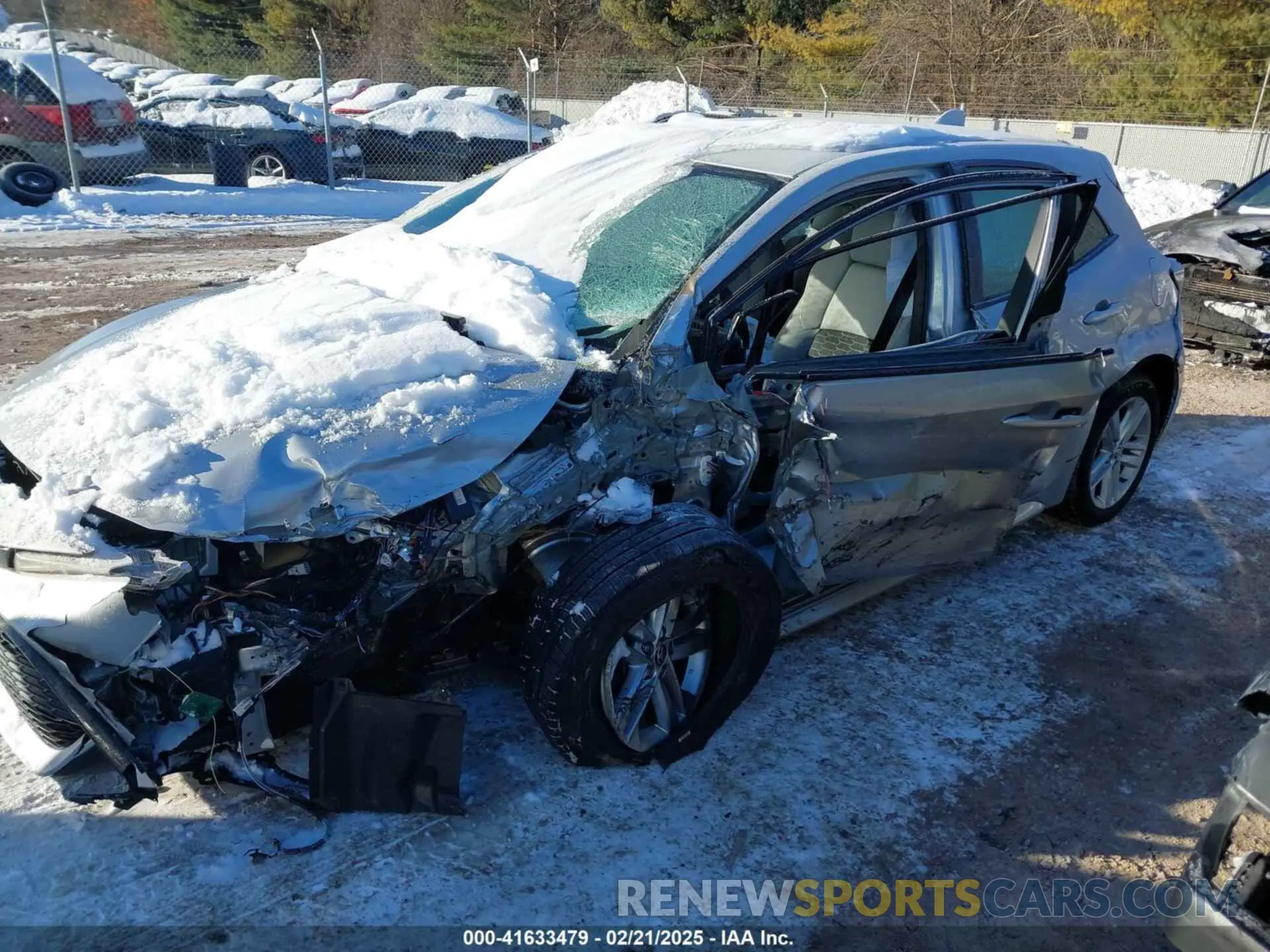 6 Photograph of a damaged car JTNK4RBE3K3029225 TOYOTA COROLLA 2019