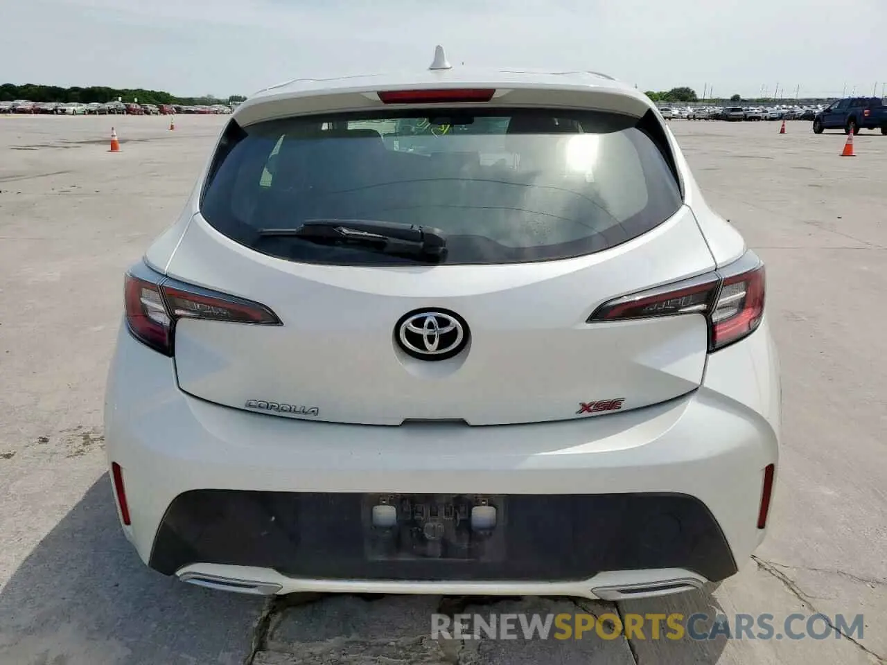 6 Photograph of a damaged car JTNK4RBE3K3030178 TOYOTA COROLLA 2019