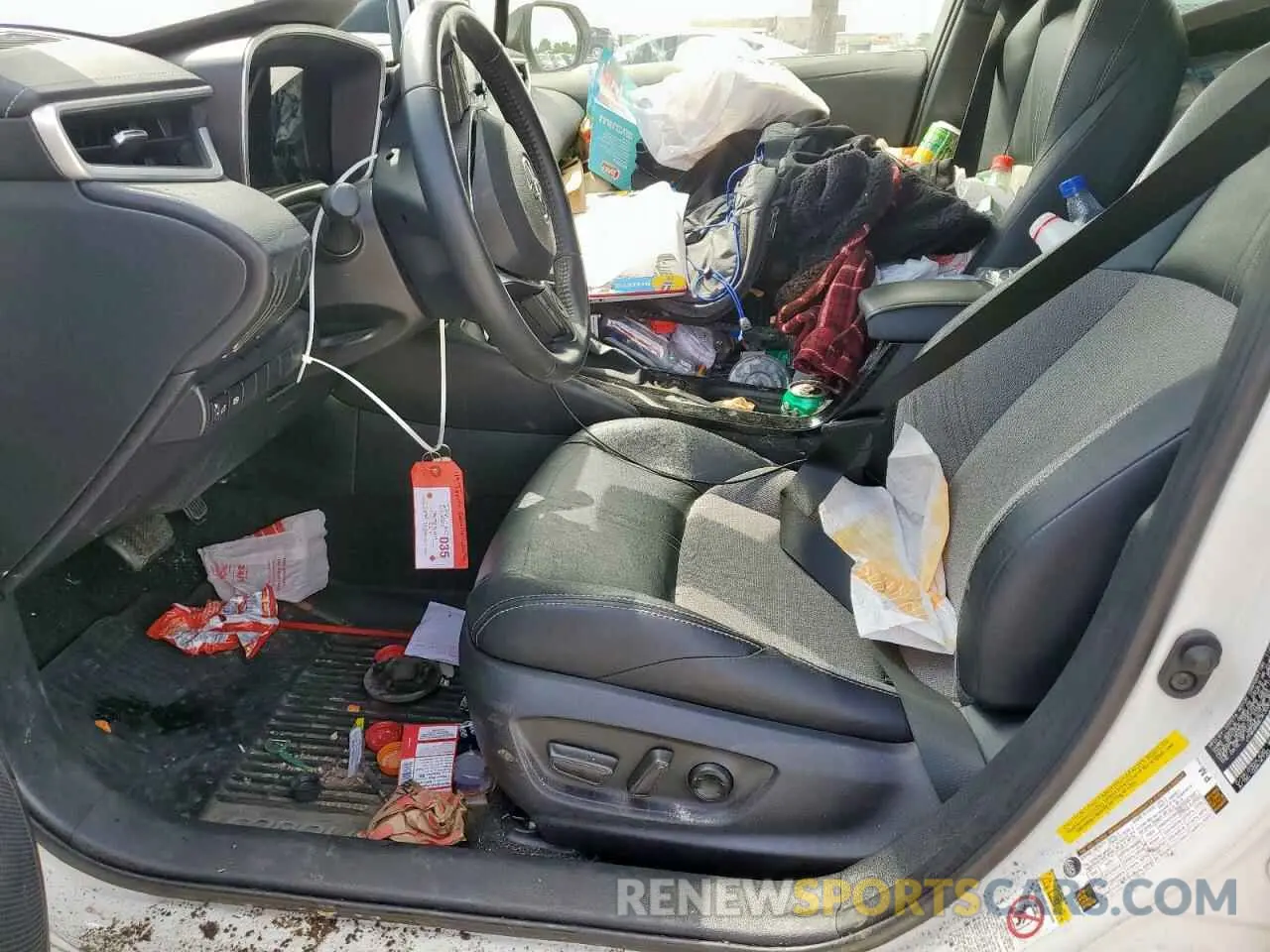 7 Photograph of a damaged car JTNK4RBE3K3030178 TOYOTA COROLLA 2019