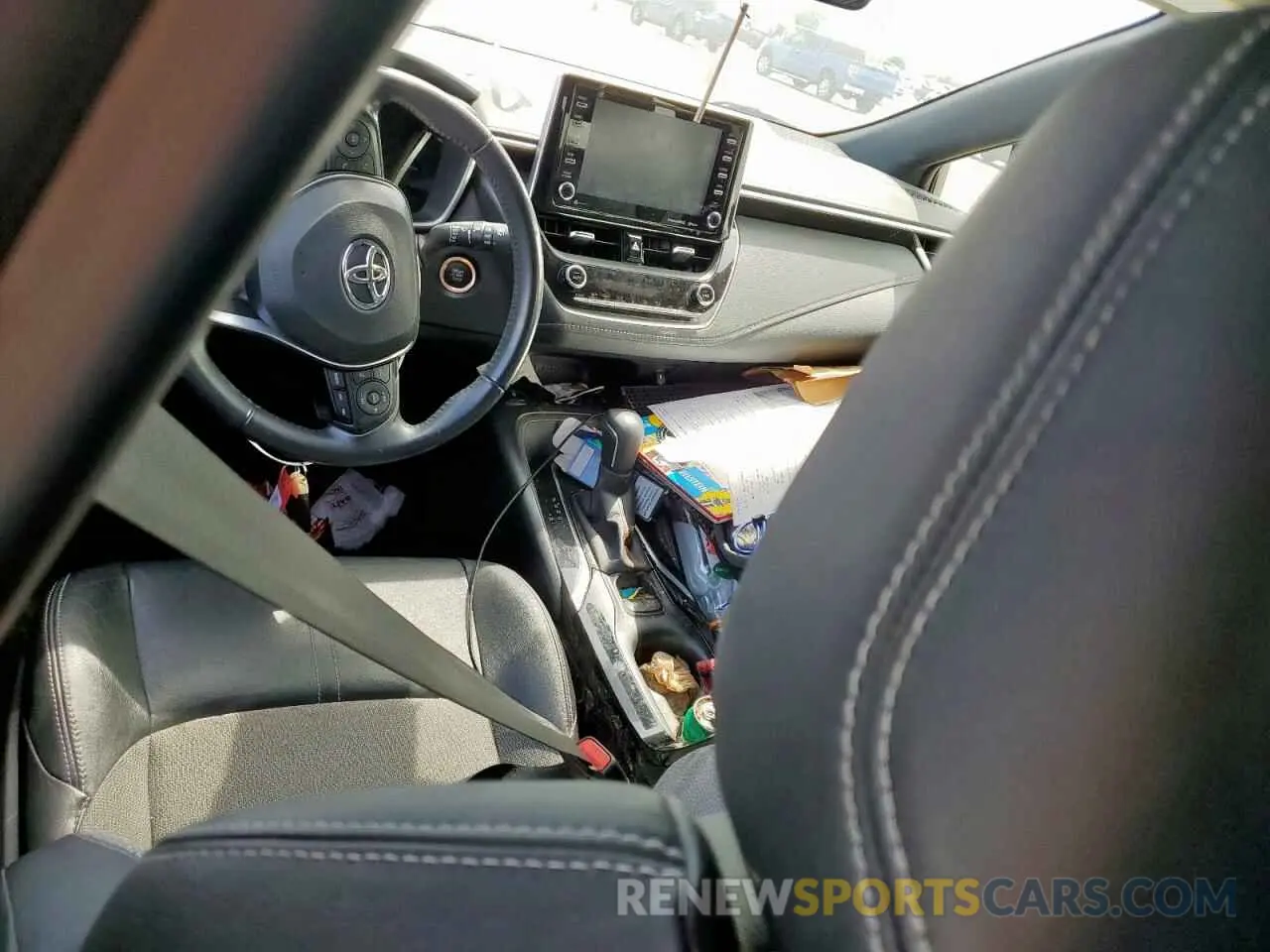 8 Photograph of a damaged car JTNK4RBE3K3030178 TOYOTA COROLLA 2019