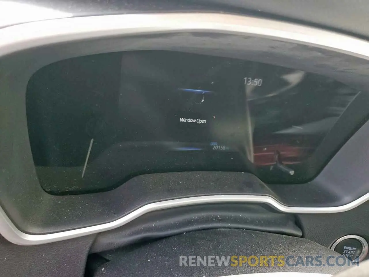 9 Photograph of a damaged car JTNK4RBE3K3030178 TOYOTA COROLLA 2019