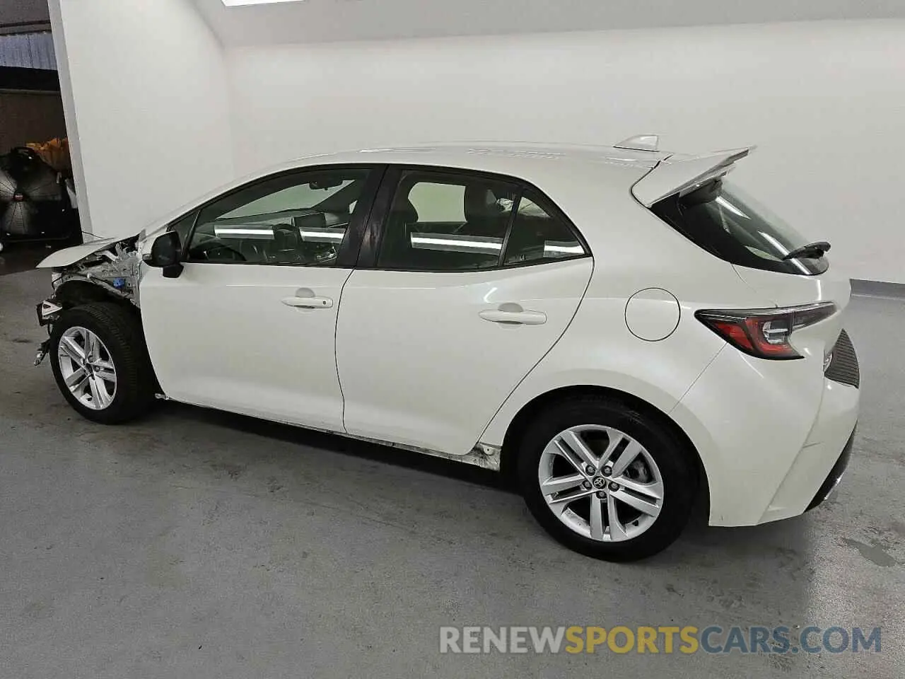 2 Photograph of a damaged car JTNK4RBE3K3043660 TOYOTA COROLLA 2019
