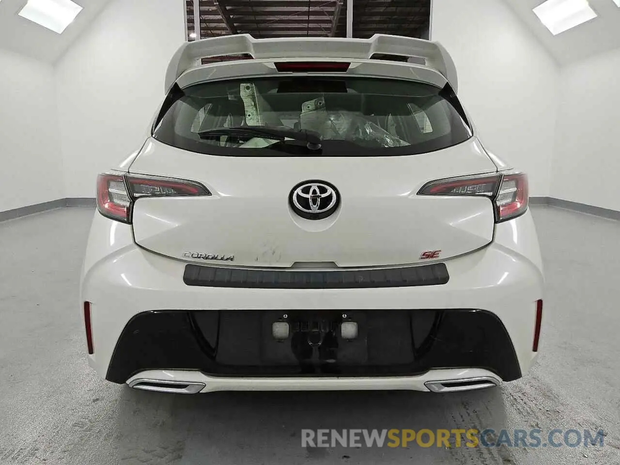 6 Photograph of a damaged car JTNK4RBE3K3043660 TOYOTA COROLLA 2019
