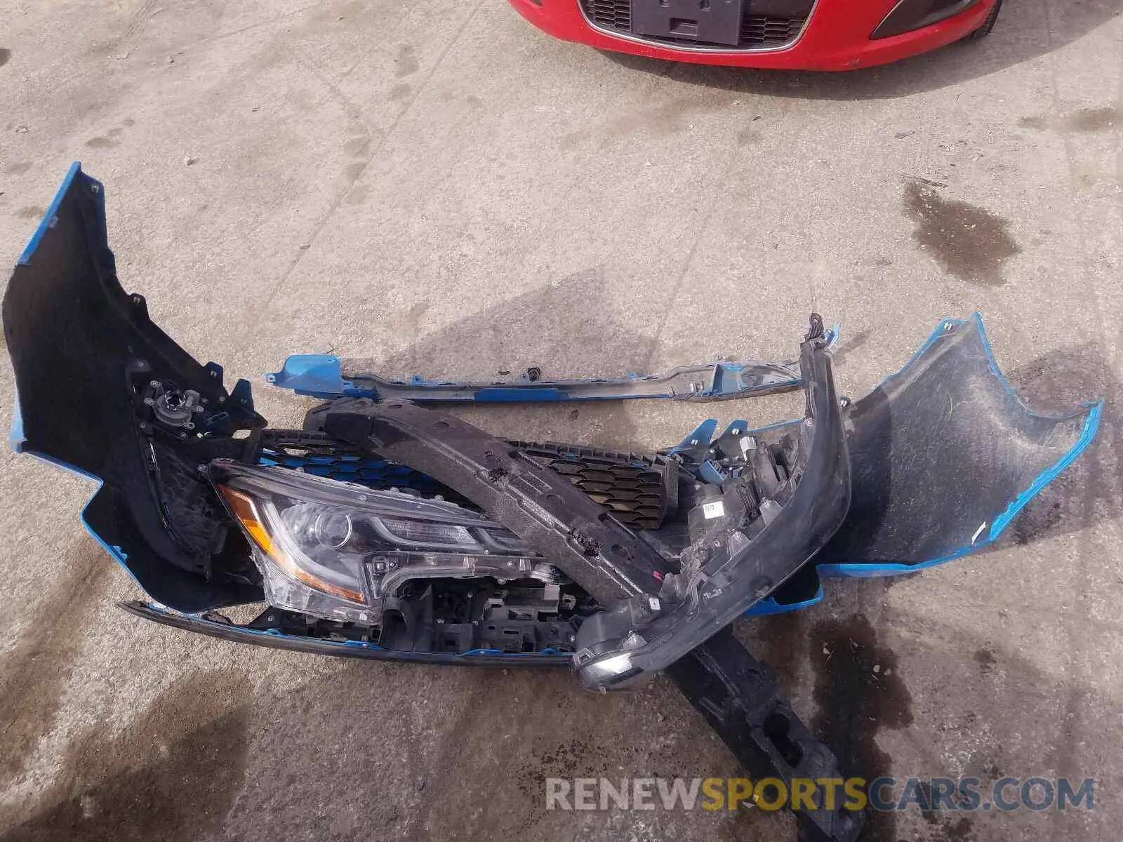 9 Photograph of a damaged car JTNK4RBE3K3051435 TOYOTA COROLLA 2019