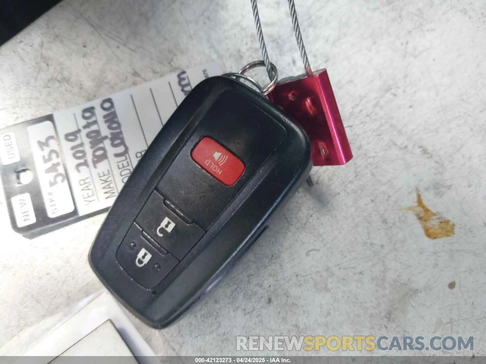 11 Photograph of a damaged car JTNK4RBE3K3061589 TOYOTA COROLLA 2019
