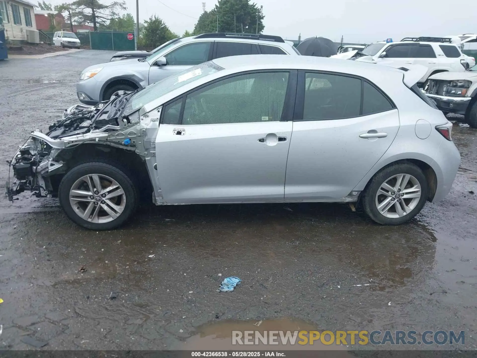 15 Photograph of a damaged car JTNK4RBE3K3064007 TOYOTA COROLLA 2019