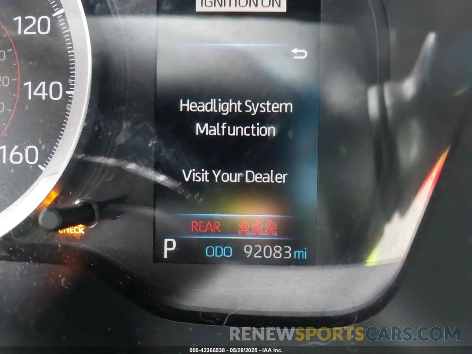 16 Photograph of a damaged car JTNK4RBE3K3064007 TOYOTA COROLLA 2019