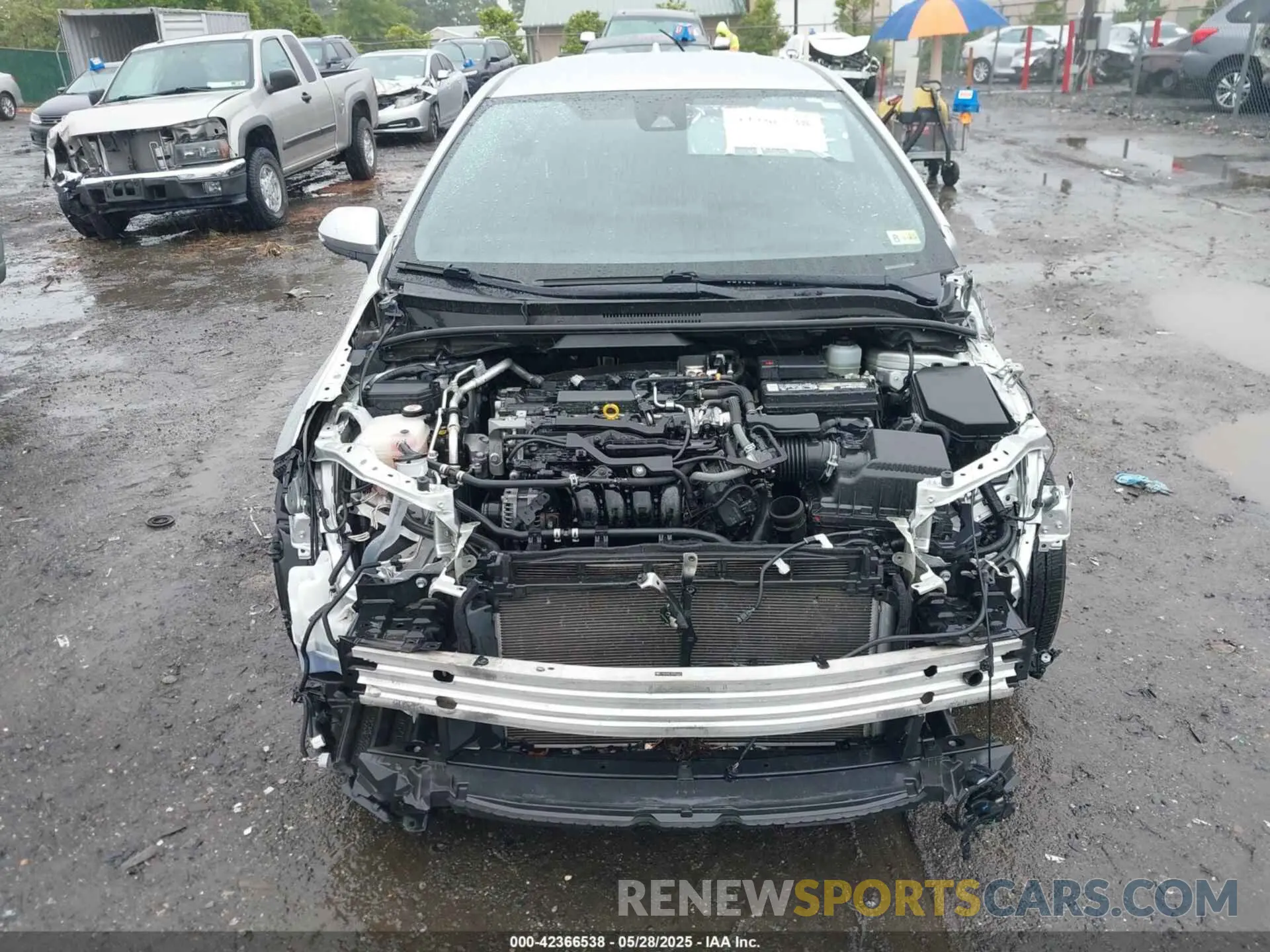 6 Photograph of a damaged car JTNK4RBE3K3064007 TOYOTA COROLLA 2019